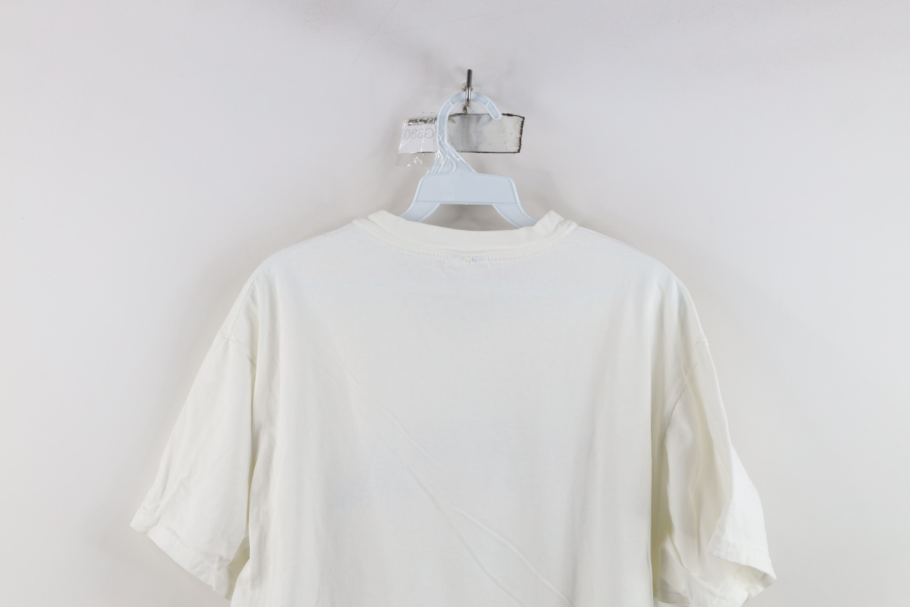 Vintage Vintage 90s Law Gibb Group Short Sleeve T-Shirt White Size US L / EU 52-54 / 3 - 10 Thumbnail
