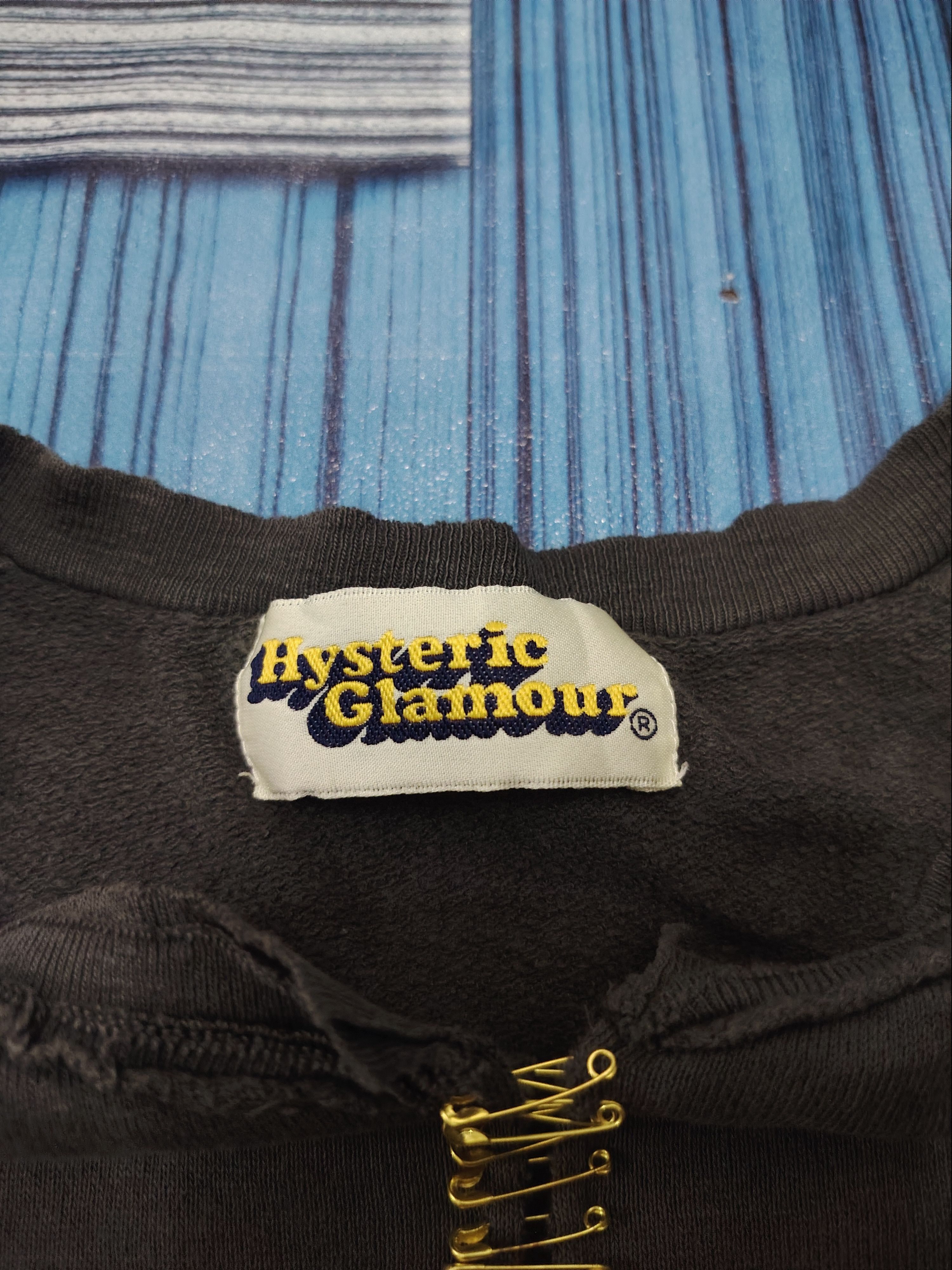 Hysteric Glamour Distressed rare Sweatshirt Hysteric Glamour inspired I6W9 Size S / US 4 / IT 40 - 6 Thumbnail