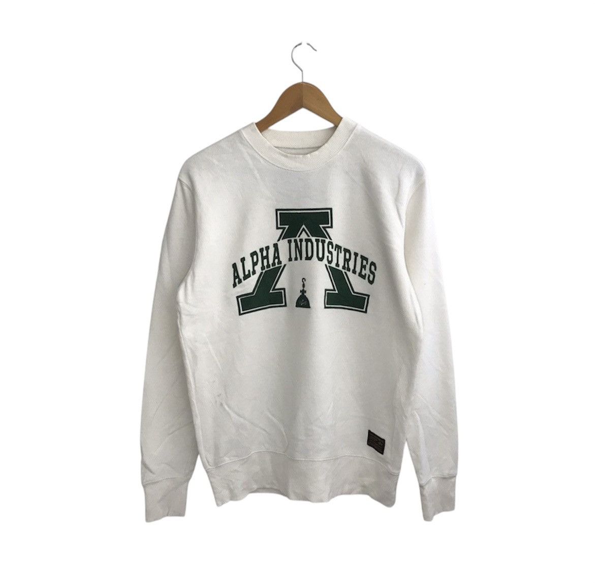 Alpha Industries Sweatshirt Big Spellout Logo