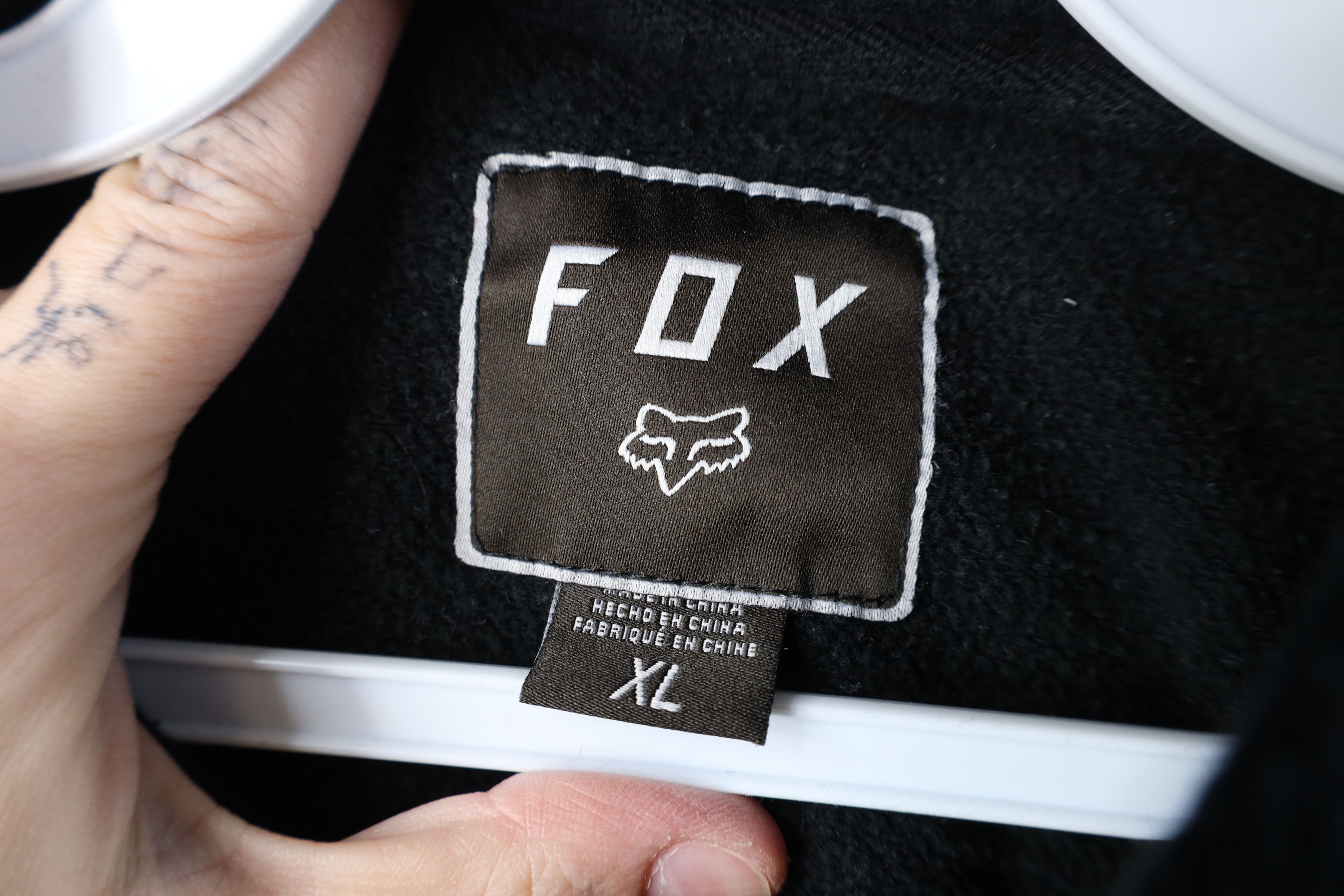 Fox Racing Fox x Honda Racing Spell Big Logo Hoodie Sweatshirt Black Size US XL / EU 56 / 4 - 10 Thumbnail