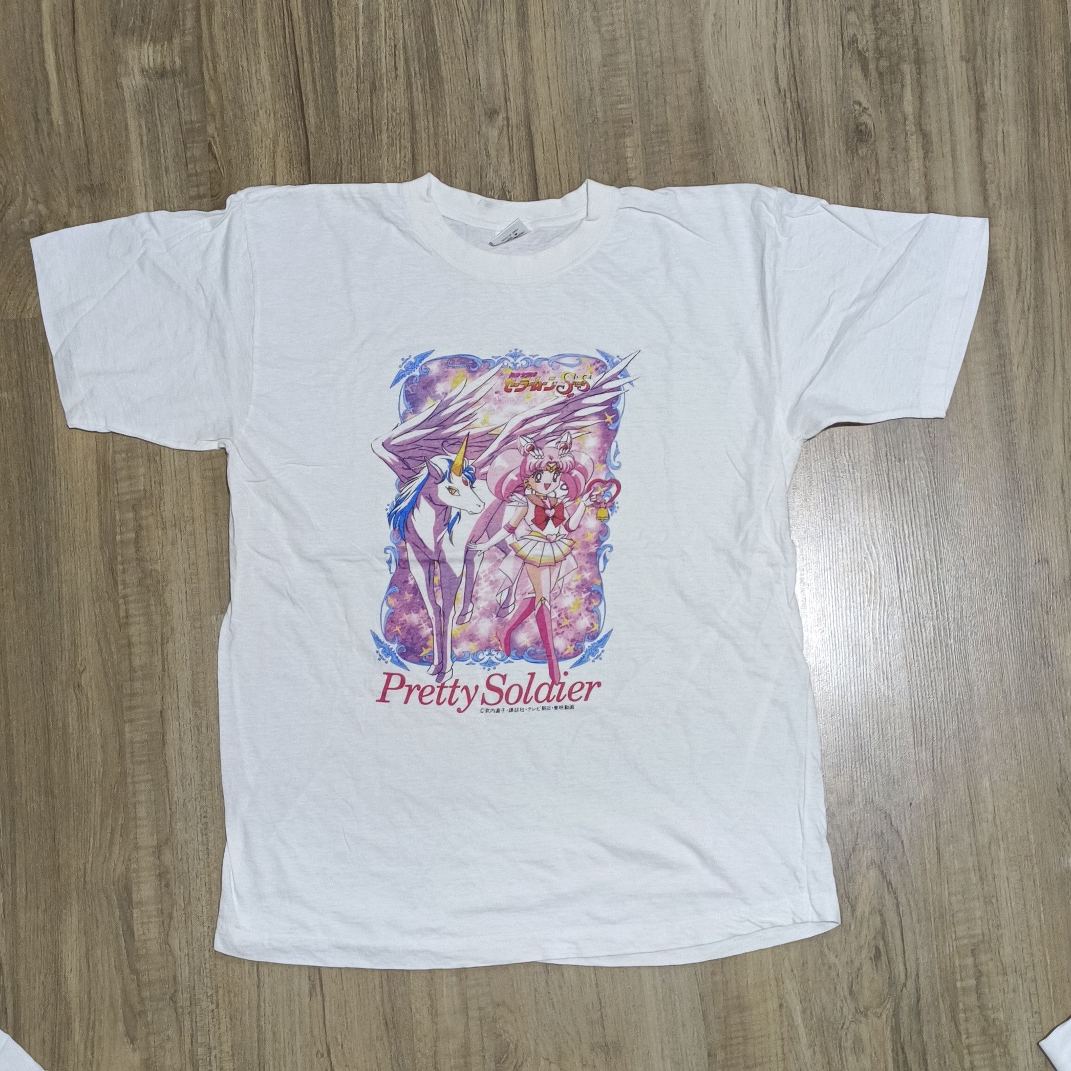 Anime Vintage Anime Sailor Moon Pretty Soldier Combo tshirt Size US L / EU 52-54 / 3 - 6 Thumbnail