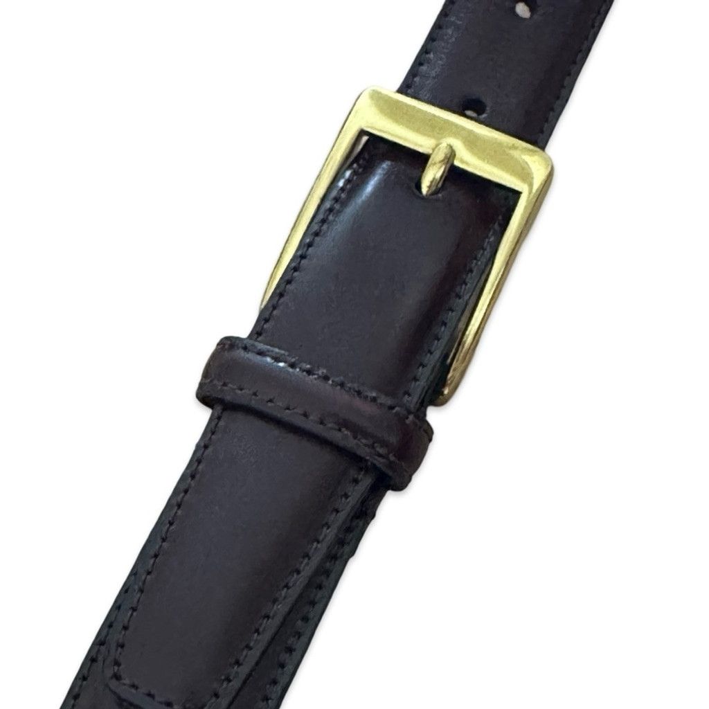 Cole Haan Cole Haan Genuine Leather Dress Belt Brown Men’s 38/95. Size 38 - 11 Thumbnail