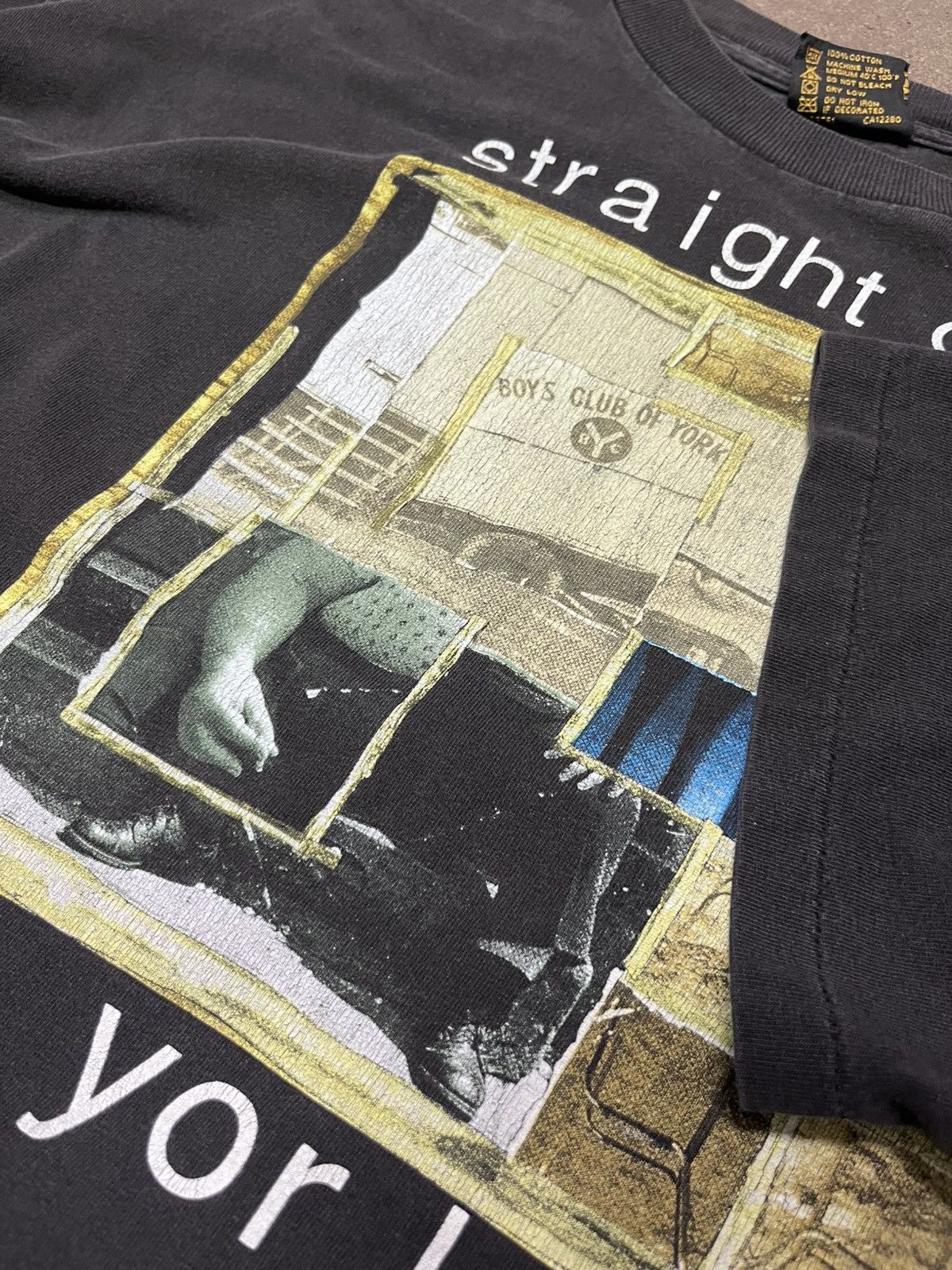 Brockum Vintage Live 1994 Straight Outta York Album Band Shirt Size US L / EU 52-54 / 3 - 3 Thumbnail