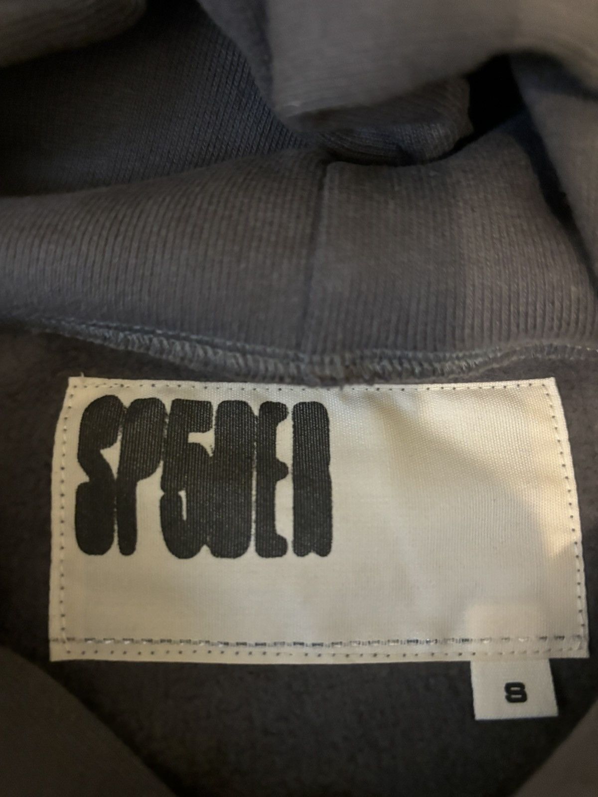 Sp5der Sp5der Punk V2 Hoodie Slate Grey AUTHENTIC New 2024 Release Size US S / EU 44-46 / 1 - 4 Thumbnail