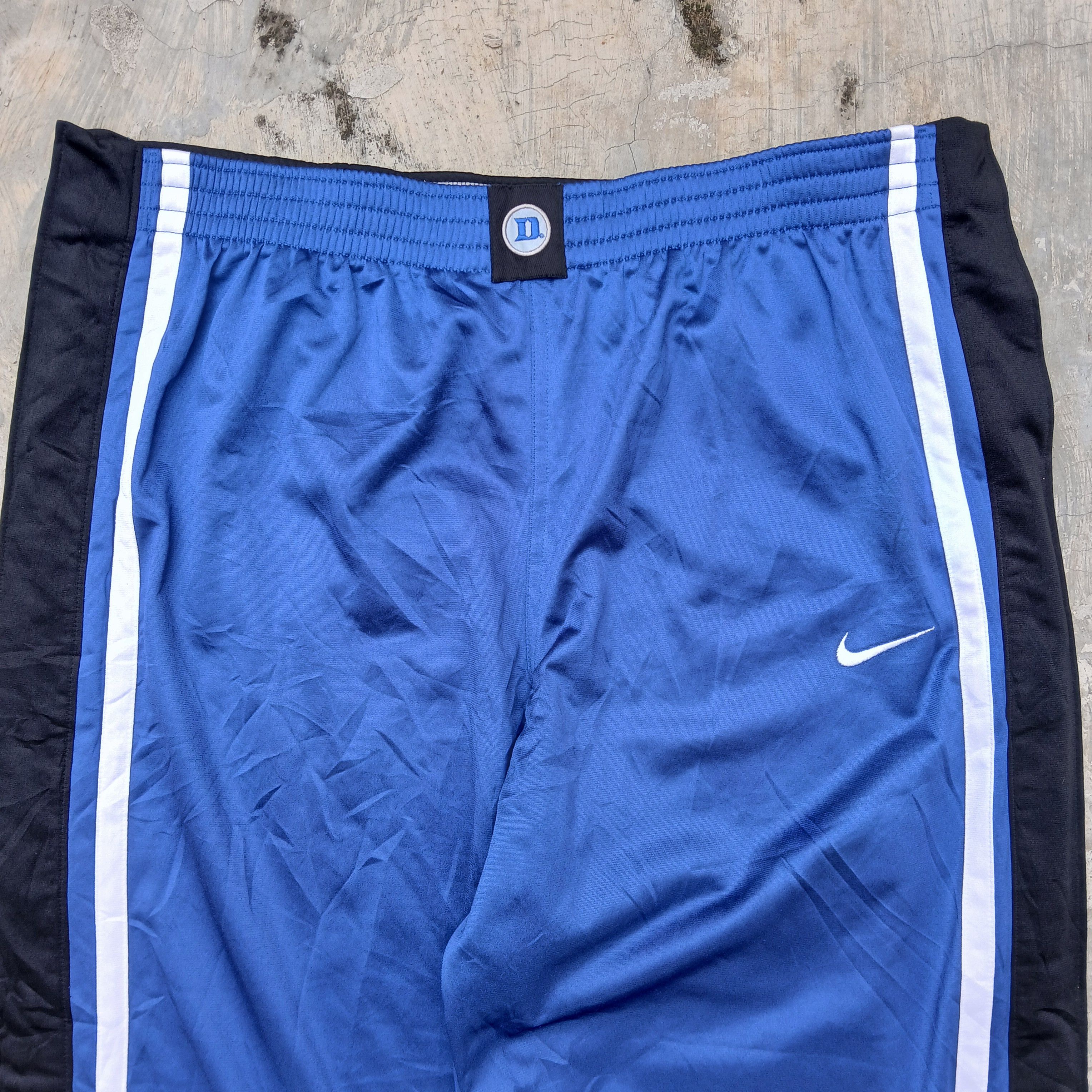 Nike Vintage nike elite trackpants blue devil 90s Size US 41 - 4 Thumbnail