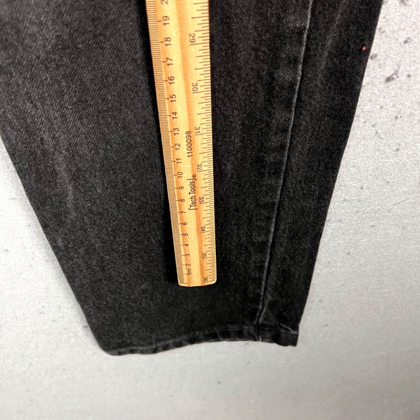 Gap Gap Jeans 30 Black Straight Denim Mens 5-Pocket USA 1969 Gap 1969 Vintage Theme USA Mens Size US 30 / EU 46 - 5 Thumbnail