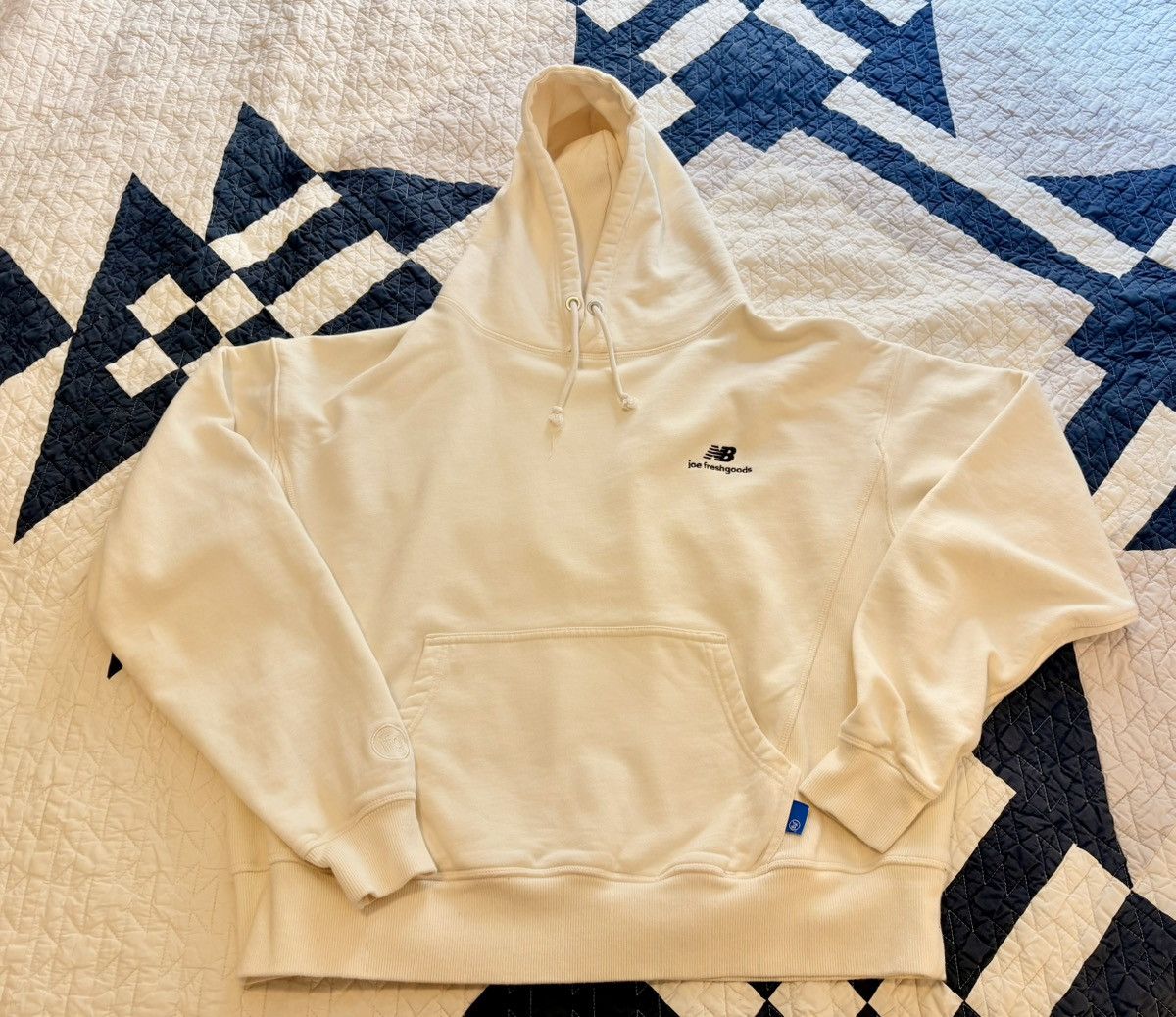Joe Freshgoods × New Balance Joe Freshgoods NB “Inside Voices” Hoodie Cream Size S Size US S / EU 44-46 / 1 - 1 Thumbnail
