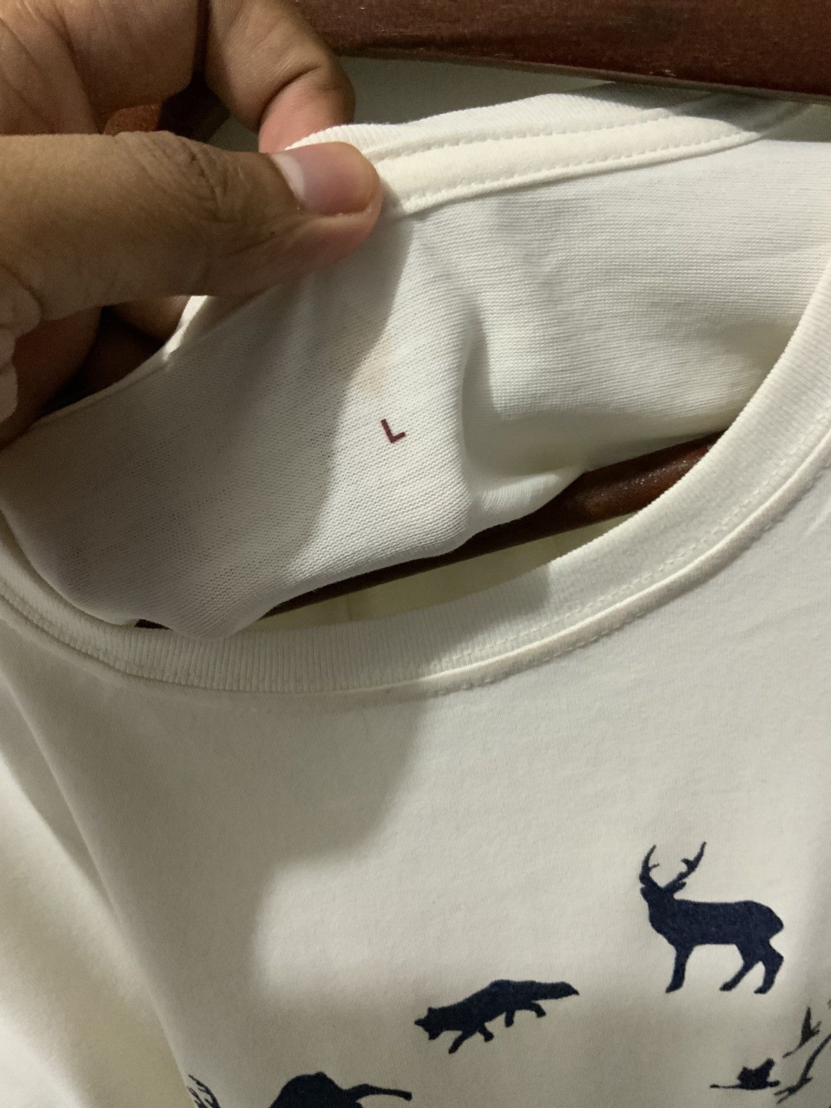 Montbell Montbell White Tee Size US L / EU 52-54 / 3 - 9 Thumbnail