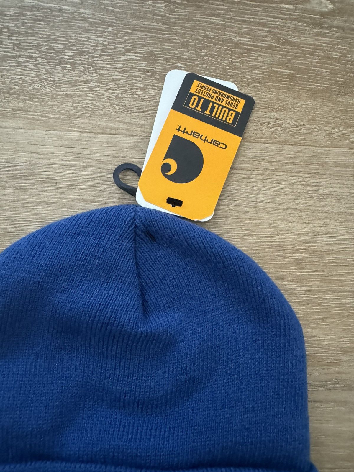 Carhartt Carhartt Stitch Knit Cuff OG Badge Logo Beanie in Navy Blue Size ONE SIZE - 5 Thumbnail