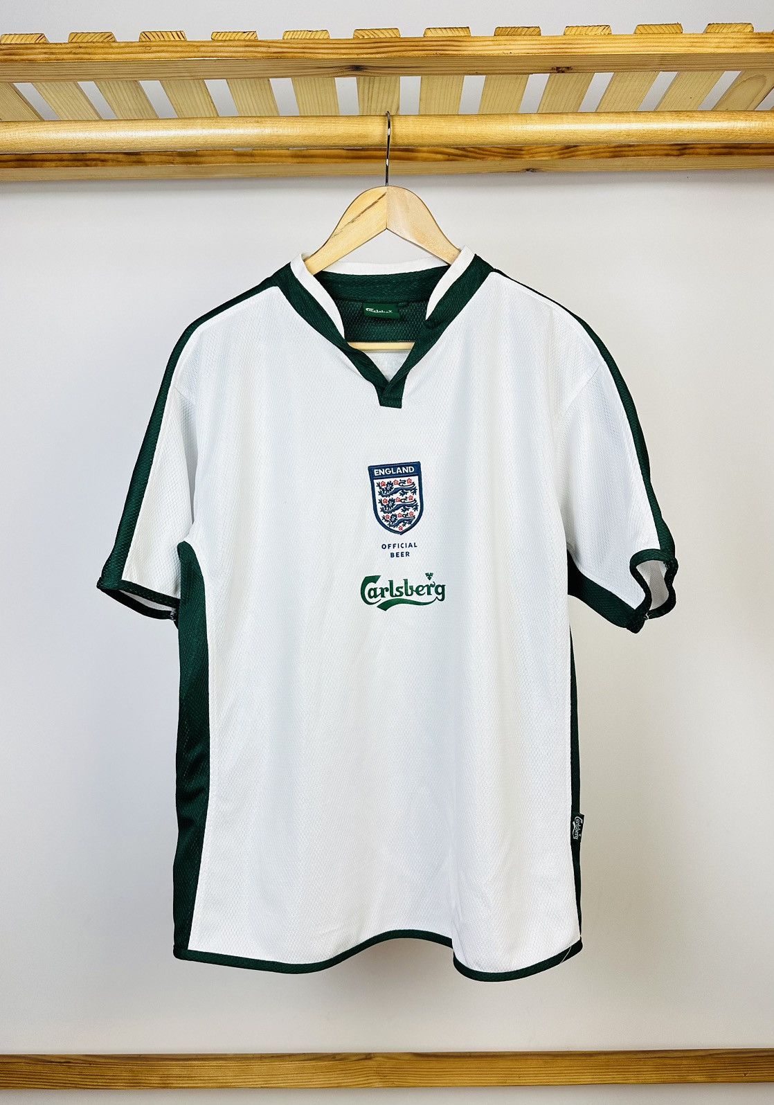 Vintage England Carlsberg Soccer Jersey T-Shirt Vintage | Grailed
