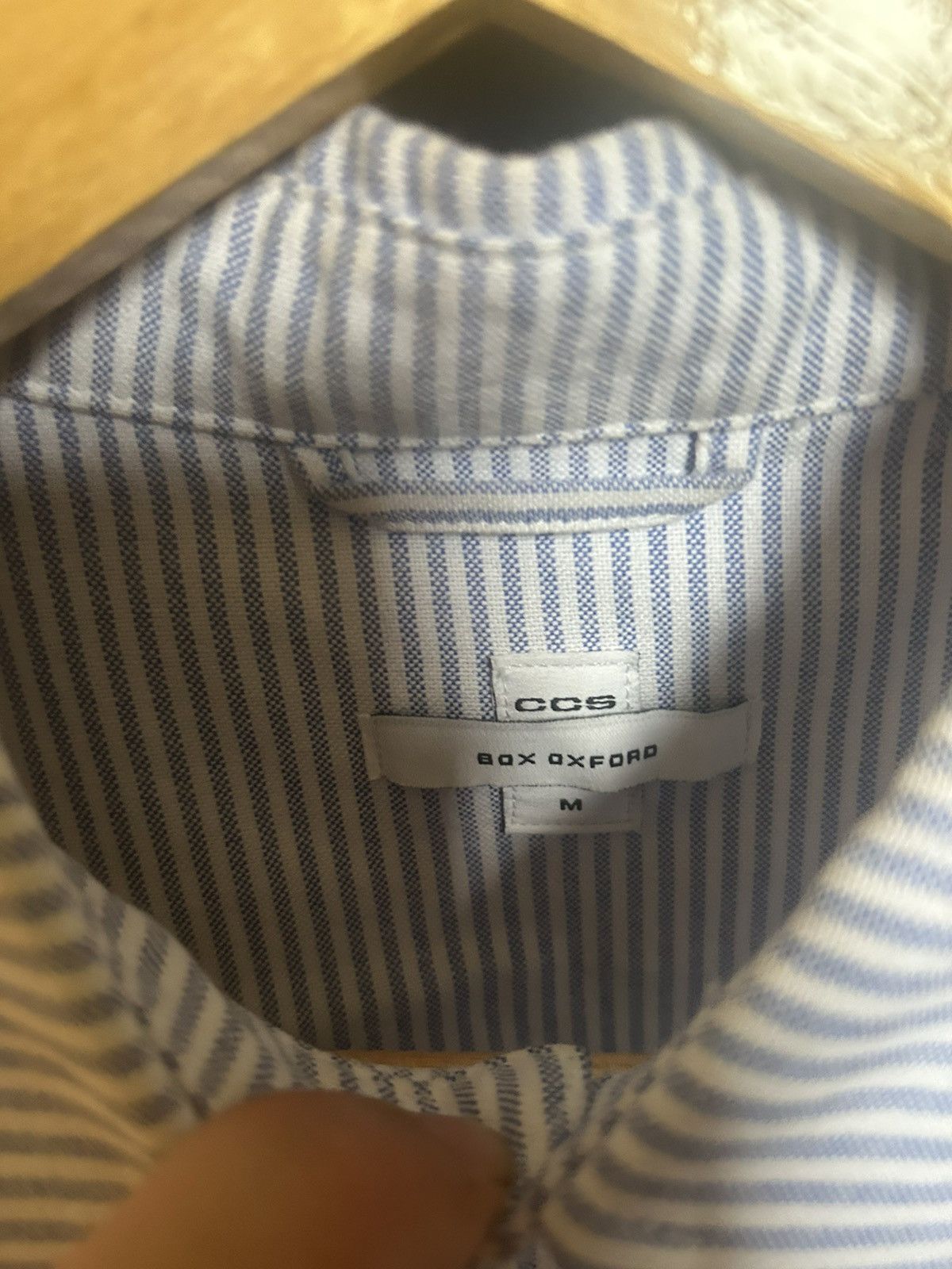 CCS CCS Box Oxford Cotton Button Down Size US M / EU 48-50 / 2 - 3 Thumbnail