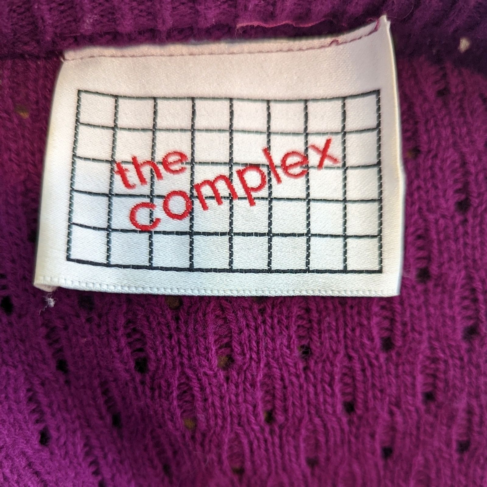 Vintage Vintage 80's Knit The Complex Cardigan M Size M / US 6-8 / IT 42-44 - 3 Thumbnail