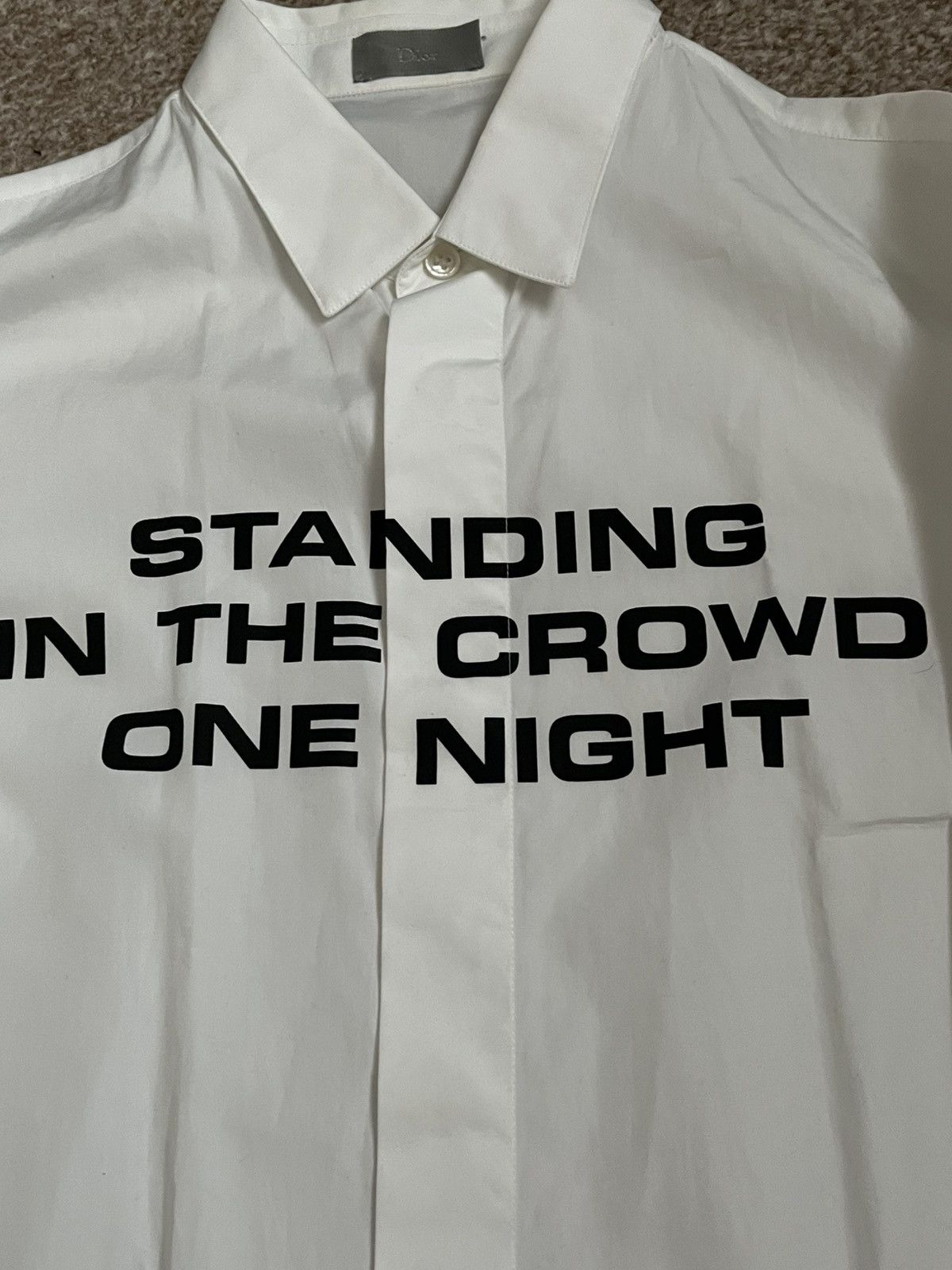 Dior Dior SS18 ‘Standing In The Club One Night’ button up Size US S / EU 44-46 / 1 - 2 Thumbnail