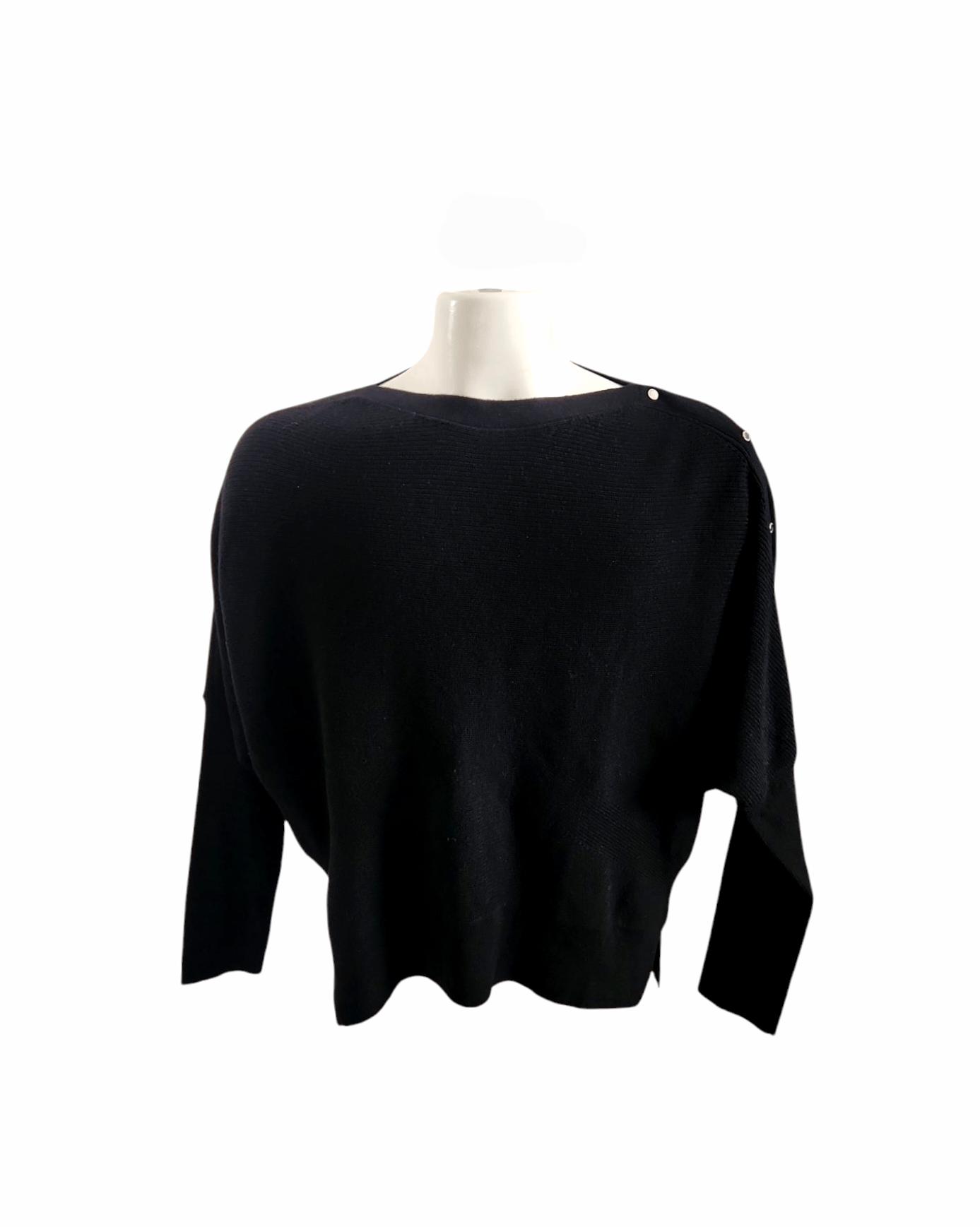 Allsaints Allsaints Raven Jumper Wool Cashmere Blend Sweater black Size M / US 6-8 / IT 42-44 - 1 Thumbnail