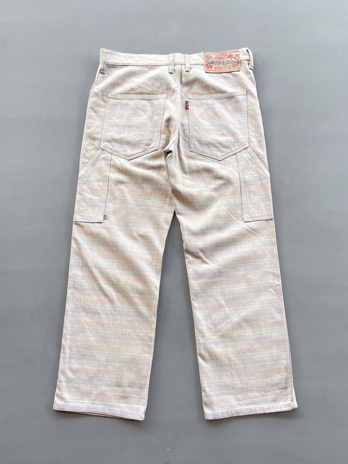 Rainbow OZONE ROCKS MULTICOLOR CARPENTER JEANS Size US 34 / EU 50 - 4 Thumbnail