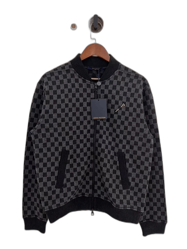 Louis Vuitton Louis Vuitton Louis Vuitton Black Gray Checkerboard Baseba Size US S / EU 44-46 / 1 - 1 Thumbnail