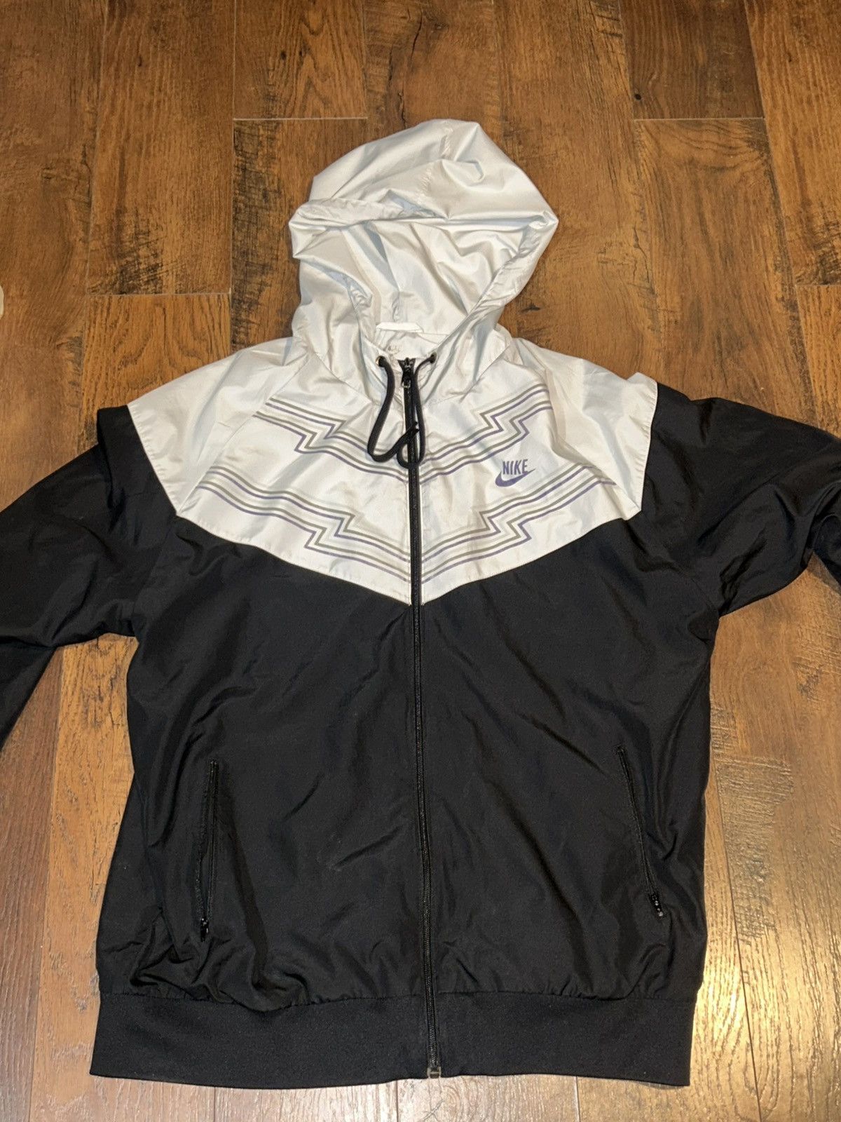 Nike × Vintage Vintage Nike Windbreaker jacket Size US L / EU 52-54 / 3 - 1 Thumbnail