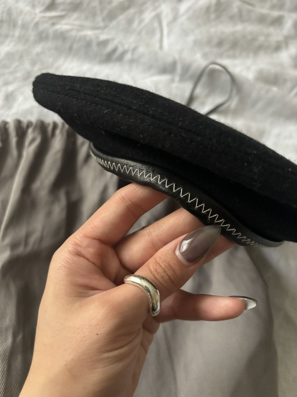 Emporio Armani × Our Legacy Emporio Armani x Our legacy Basco Beret Size ONE SIZE - 11 Thumbnail