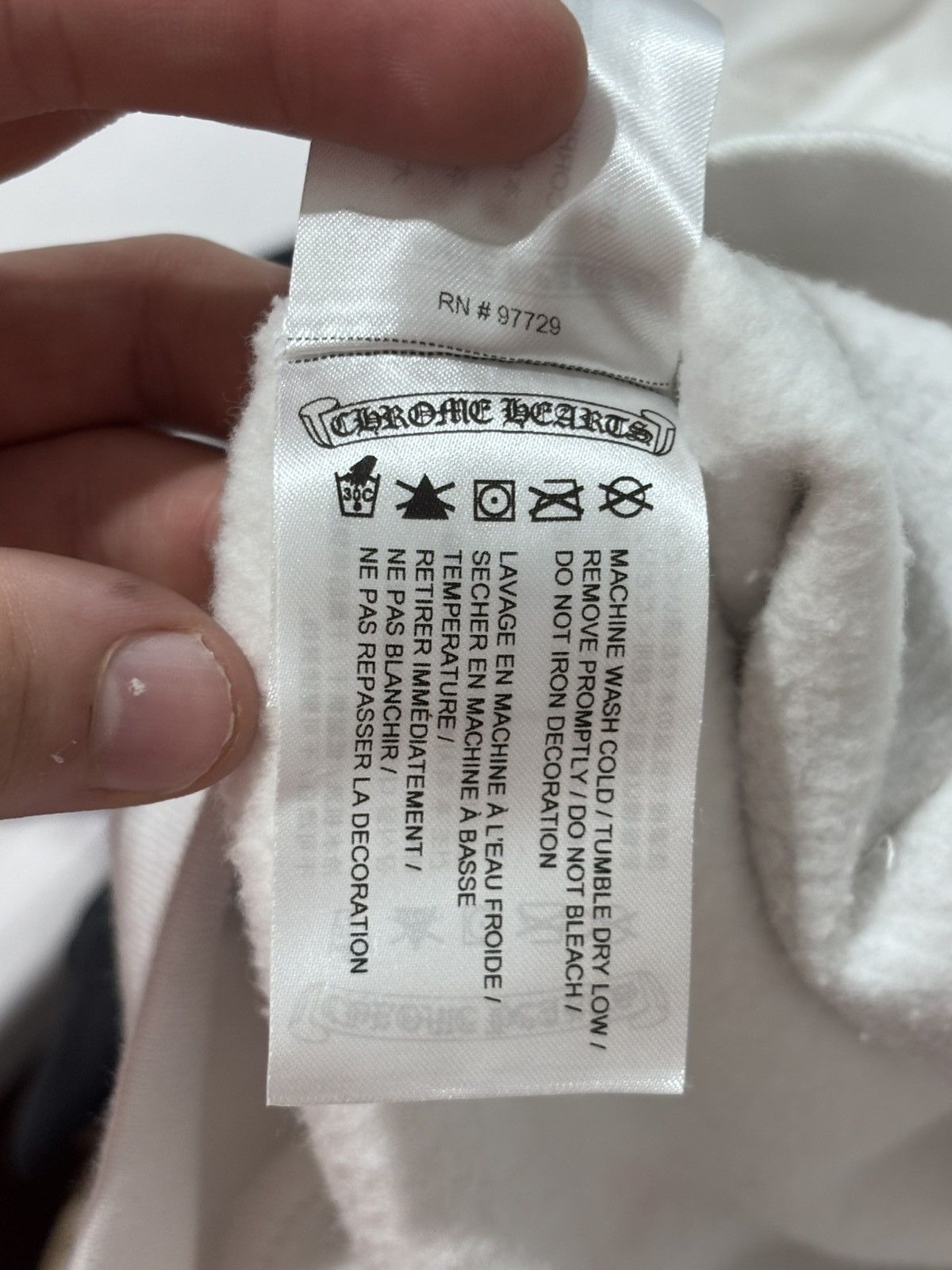 Chrome Hearts Chrome Hearts Stencil Hoodie Size US XS / EU 42 / 0 - 11 Thumbnail