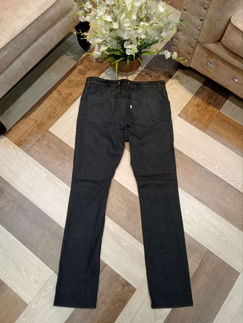 Nonnative NONNATIVE JAPAN BLACK DENIM STRETCH JEANS - SIZE 2 Size US 33 - 9 Thumbnail