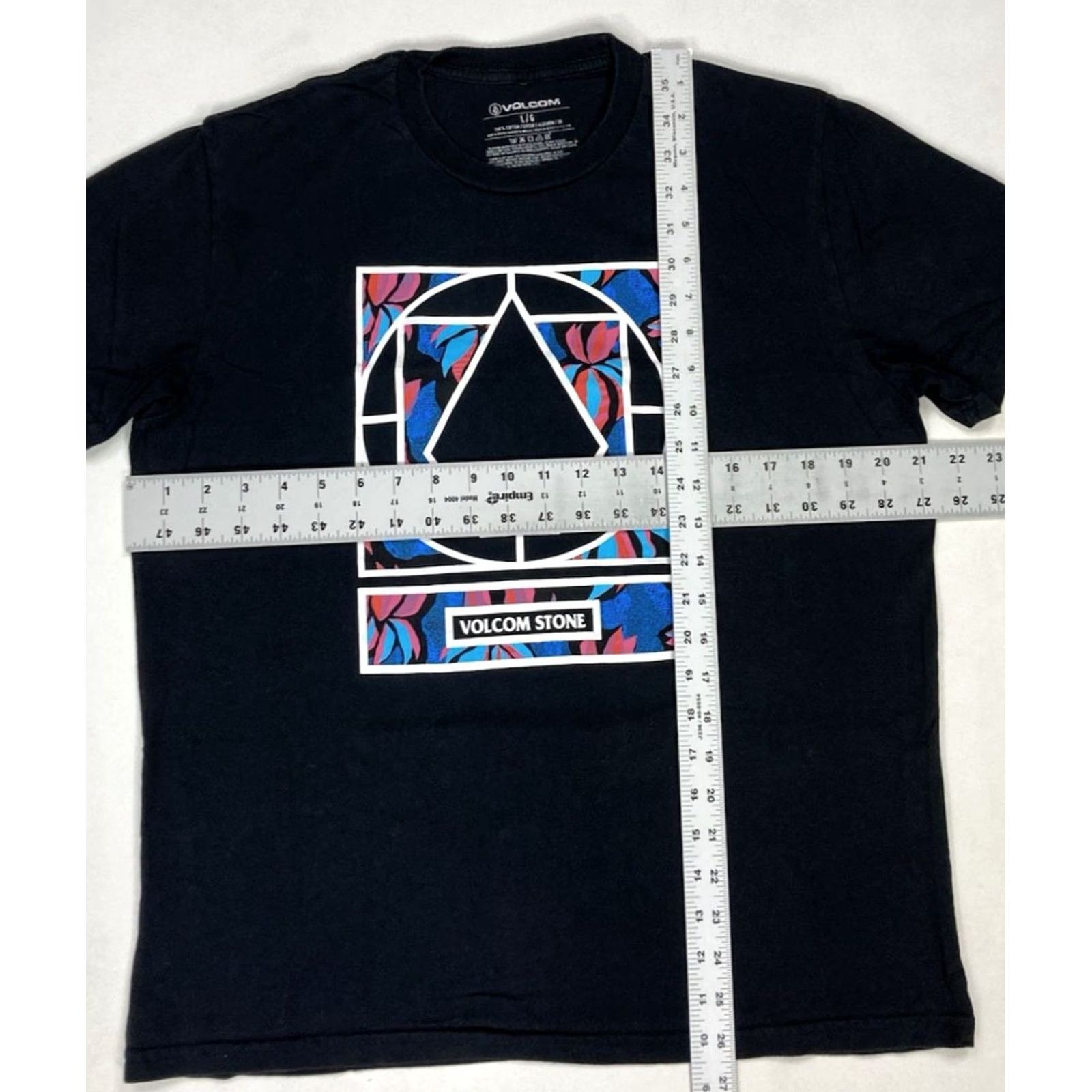 Volcom Volcom Stone Graphic T-shirt Men Large Black Short Sleeve Size US M / EU 48-50 / 2 - 5 Thumbnail