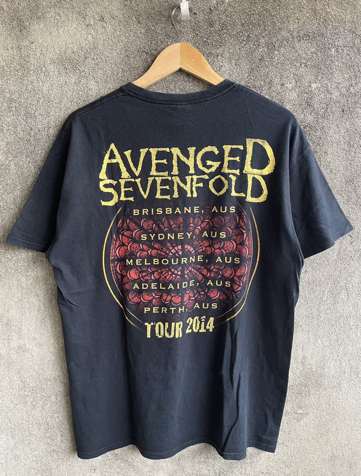 Band Tees Vintage Y2k💢AVENGED SEVENFOLD💢HELL TO THE KING Albums Tee Size US L / EU 52-54 / 3 - 2 Thumbnail