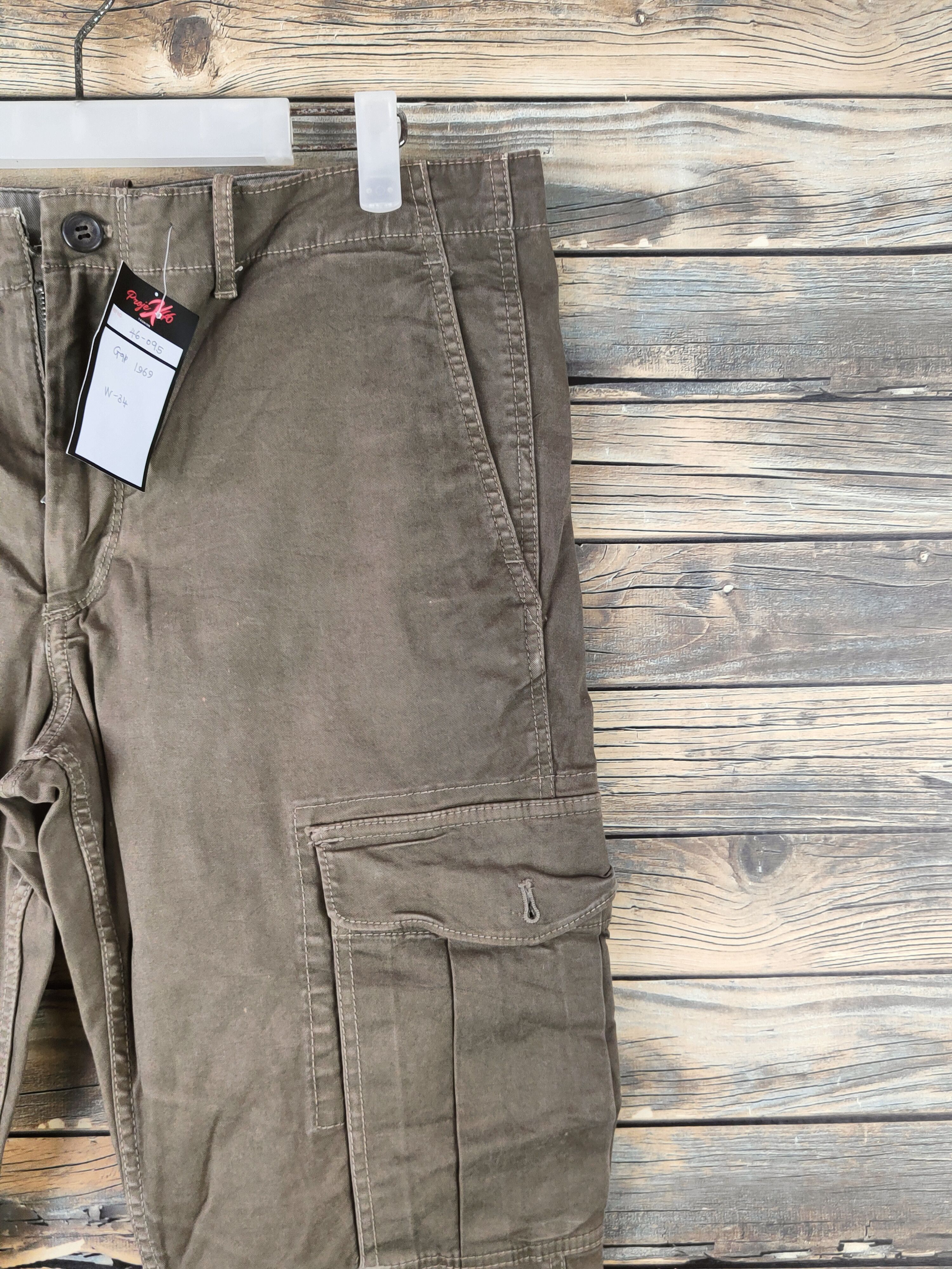 Gap DL Gap 1969 Olive Multipocket Cargo Pants #46-095 Size US 33 - 5 Thumbnail