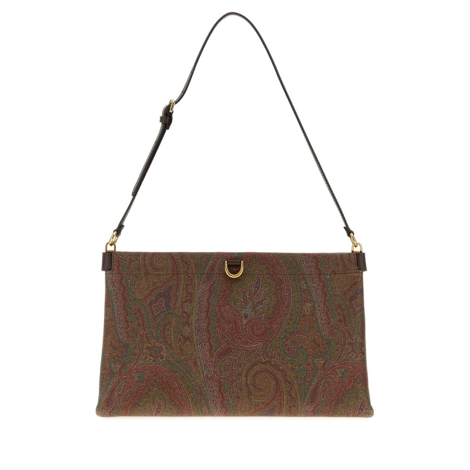 Etro ETRO Talk Medium Brown Canvas Shoulder Bag New And Authentic Size ONE SIZE - 1 Thumbnail