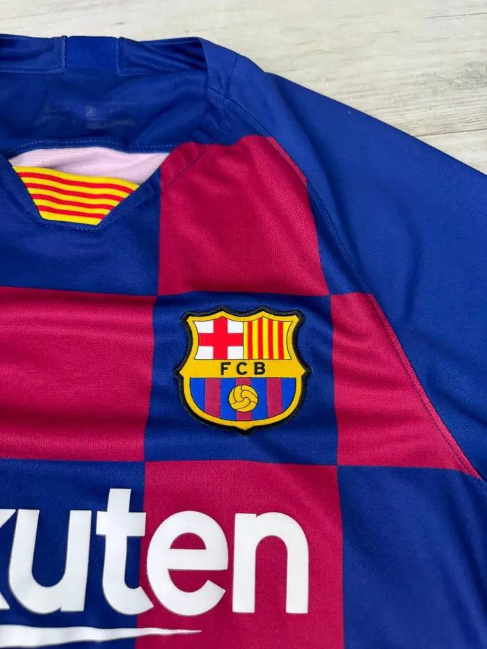 Nike Nike FC Barcelona 2019 2020 Home Shirt Soccer Jersey Size US S / EU 44-46 / 1 - 6 Thumbnail