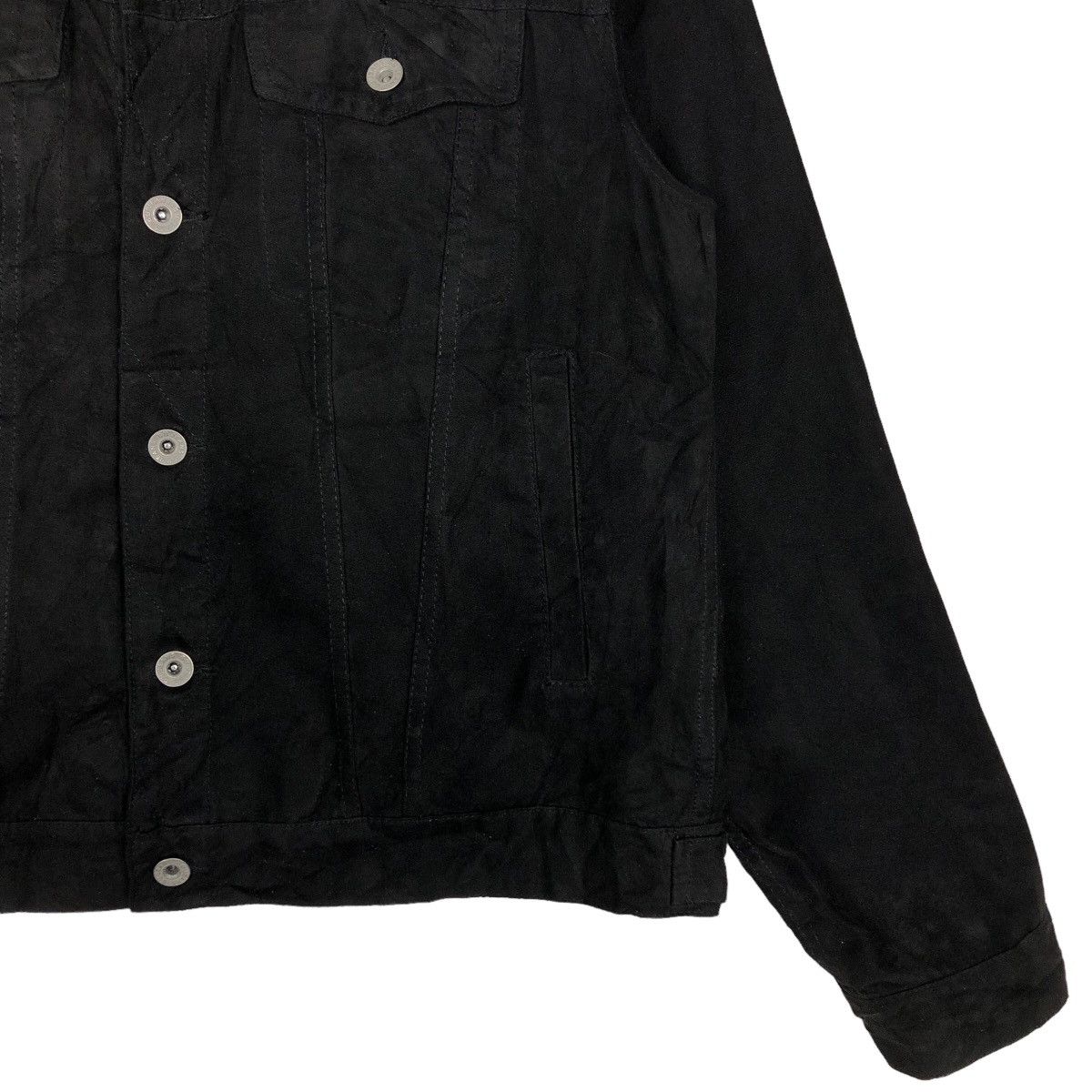Issey Miyake 🔥90’s Vintage Leather Jacket Chore Work GU Japan Made Size US L / EU 52-54 / 3 - 5 Thumbnail