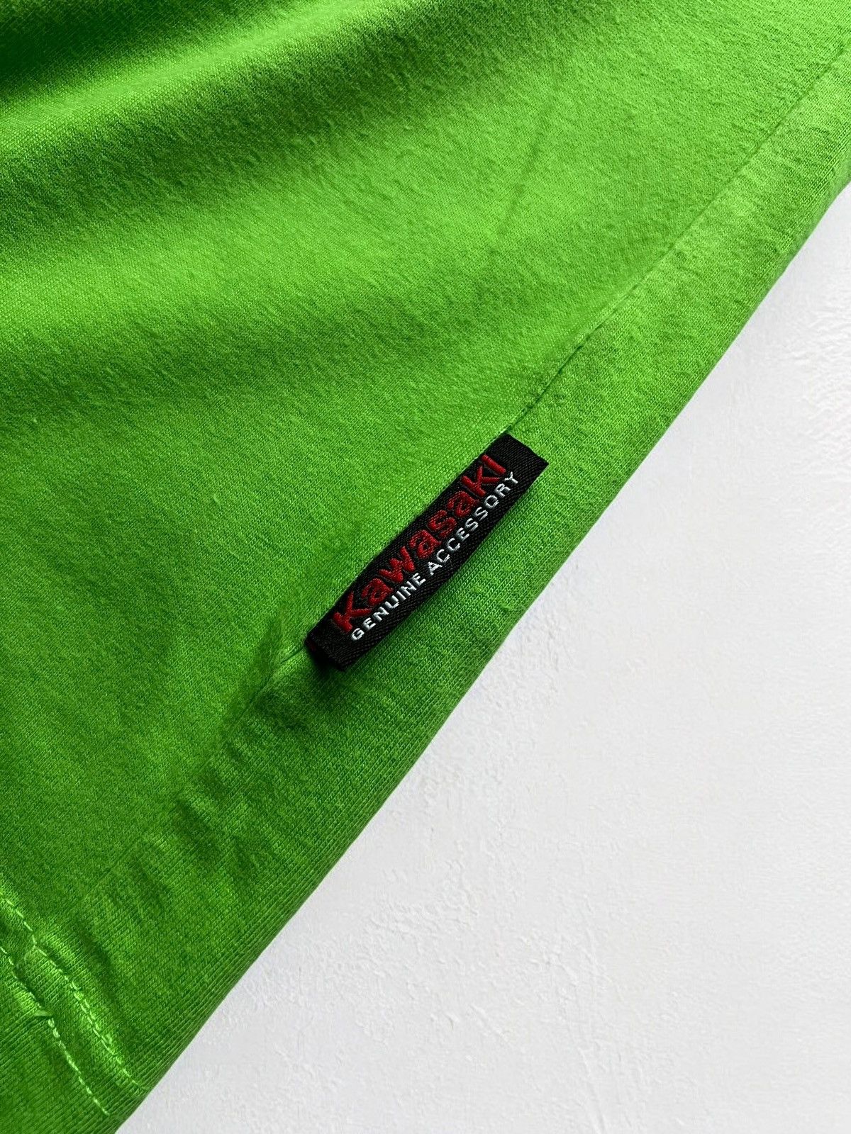 Harley Davidson × Japanese Brand KAWASAKI NINJA JAPAN 🇯🇵 RACING TEE MOTORCYCLE VINTAGE T SHIRT Size US L / EU 52-54 / 3 - 5 Thumbnail