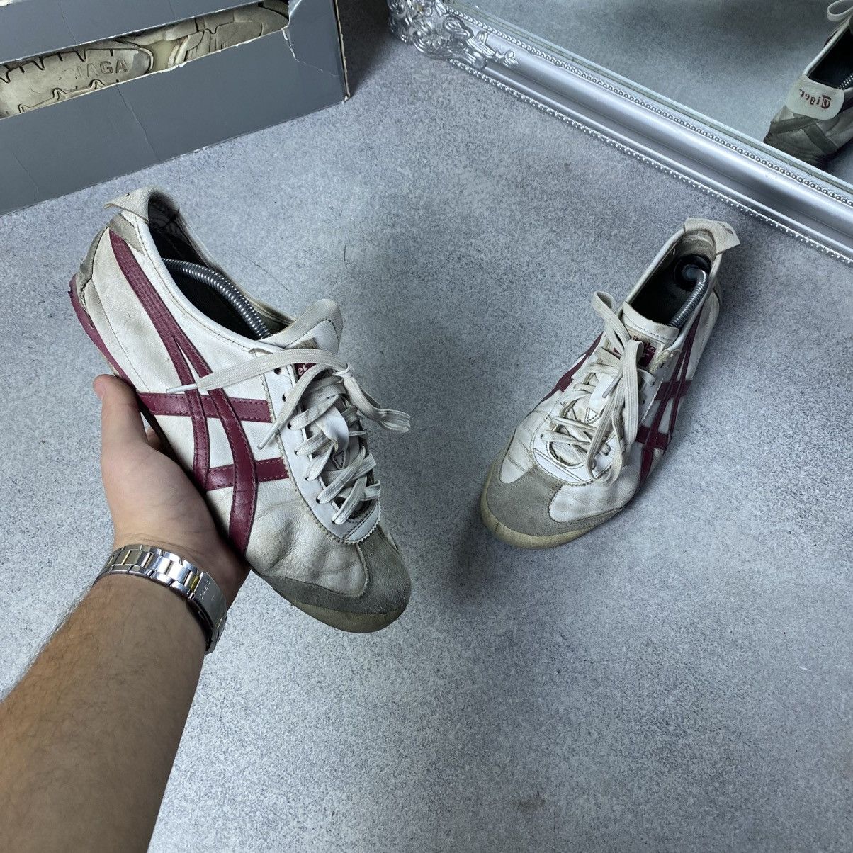 Asics Vintage Asics Tiger Onitsuka Leather Sneakers Size US 8.5 / EU 41-42 - 1 Thumbnail