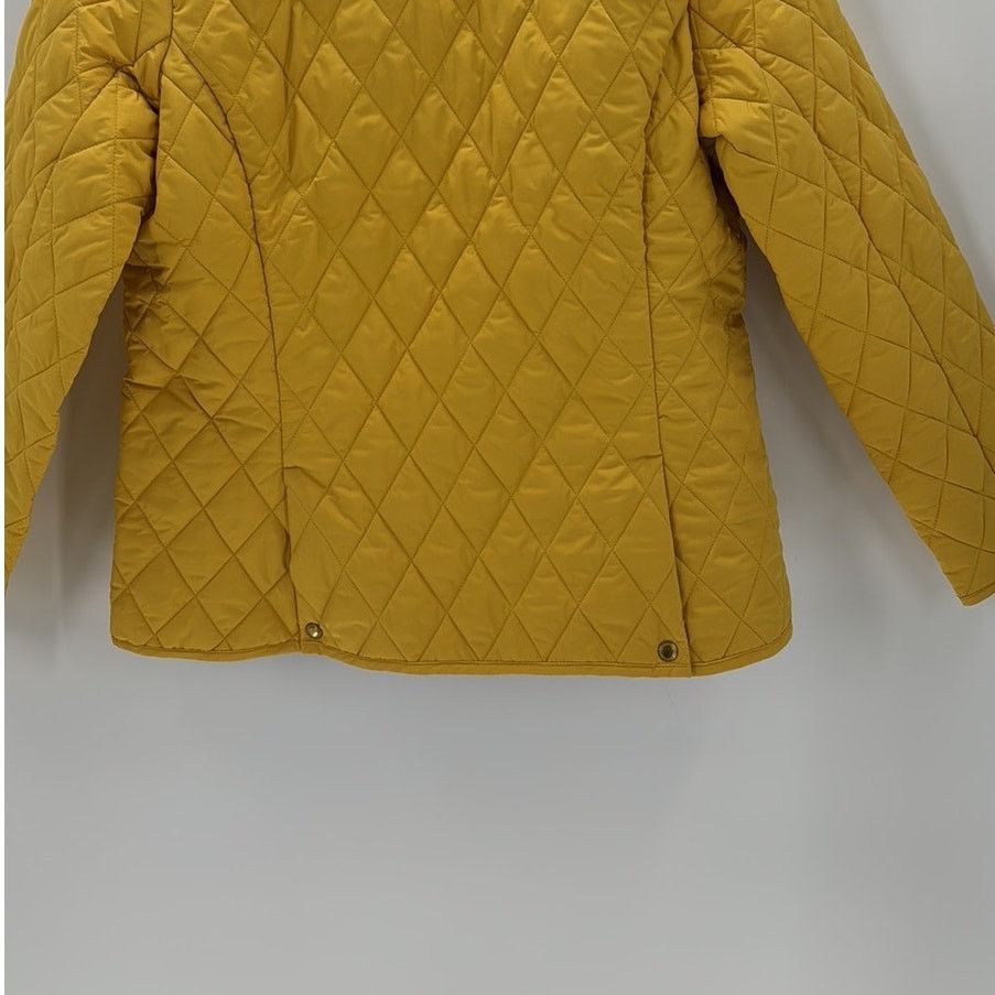 Lands' End Lands’ End yellow quilted chore jacket barn jacket size MP Size M / US 6-8 / IT 42-44 - 7 Thumbnail