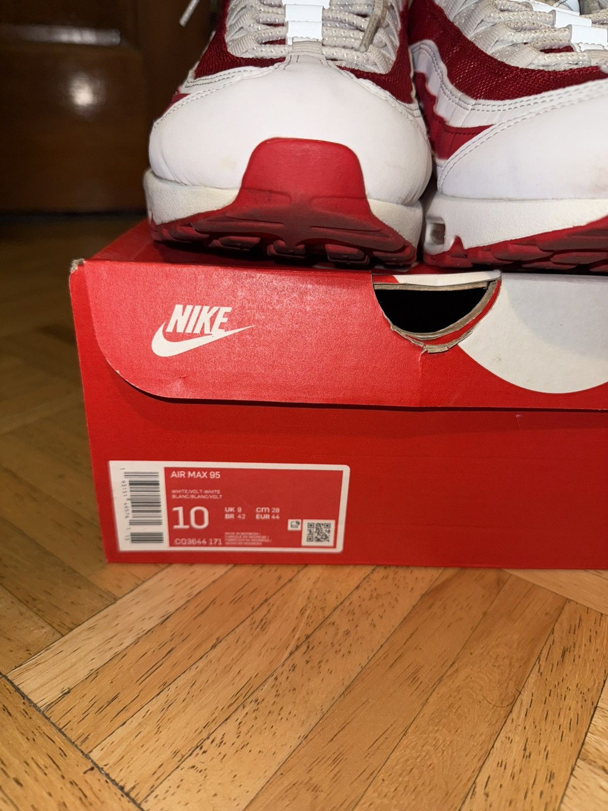 Nike Nike Air Max 95 “Marine Day Red” Size US 10 / EU 43 - 3 Thumbnail