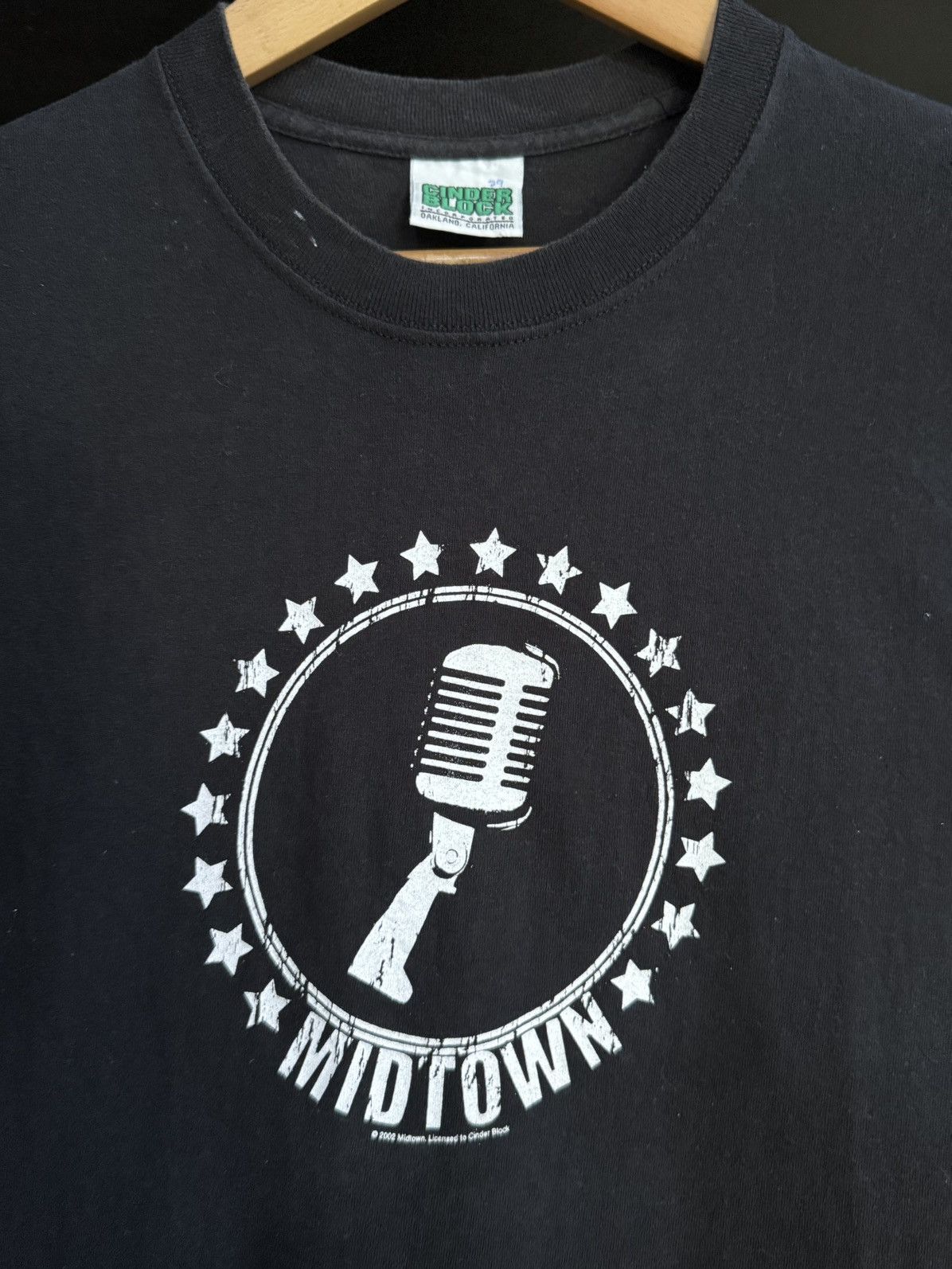 Band Tees Vintage Midtown Pop Punk Cinder Block Faded Tee Size US M / EU 48-50 / 2 - 2 Thumbnail