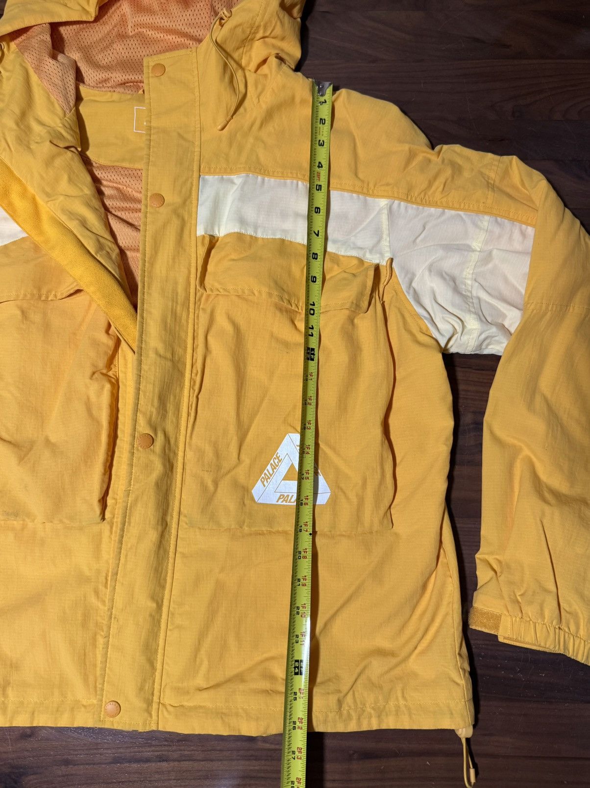 Palace Palace Yellow Gold Gone Fishing Jacket Windbreaker Sz Large Size US L / EU 52-54 / 3 - 7 Thumbnail