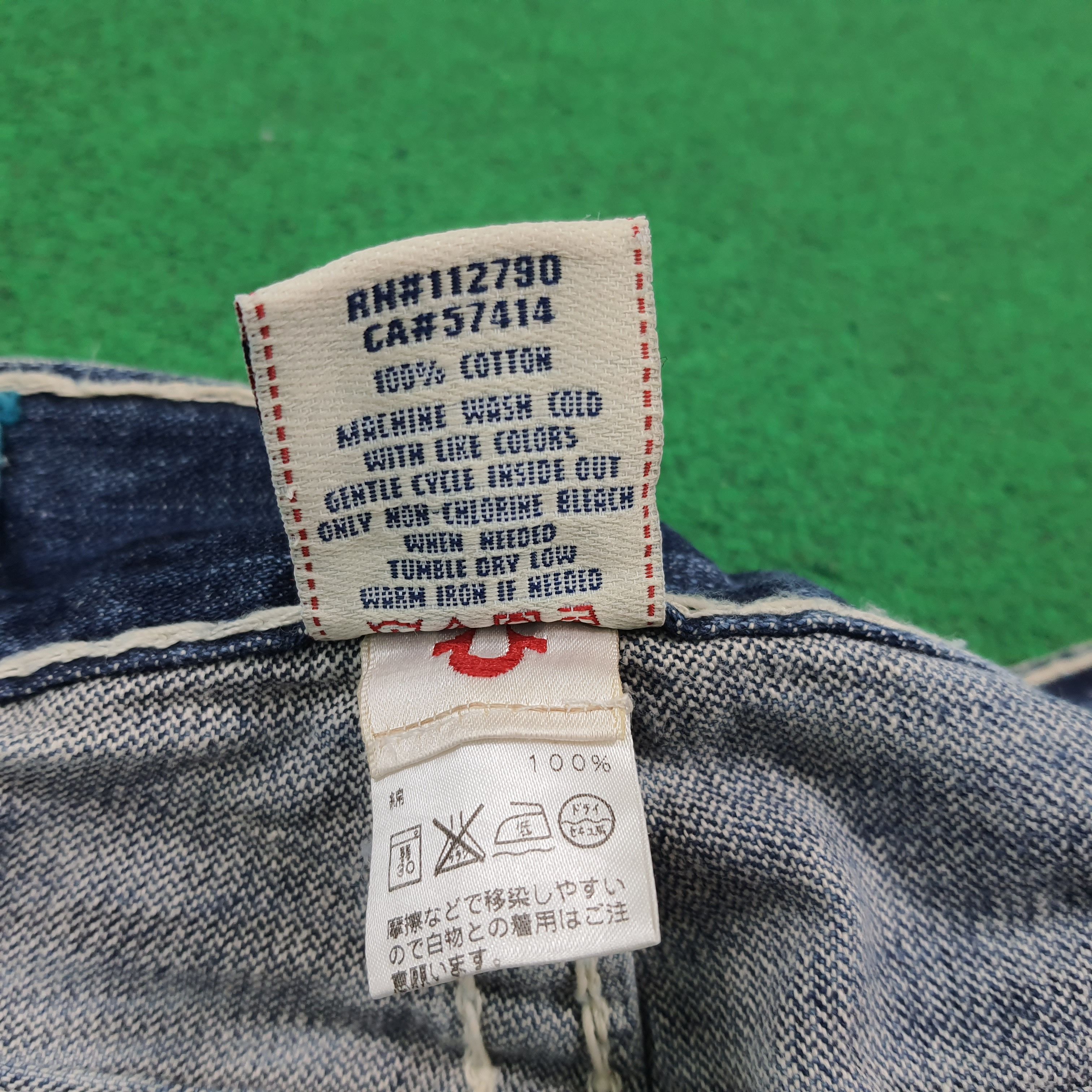 True Religion Vintage True Religion Ricky Super T Jeans C297N10 Size US 31 - 9 Thumbnail