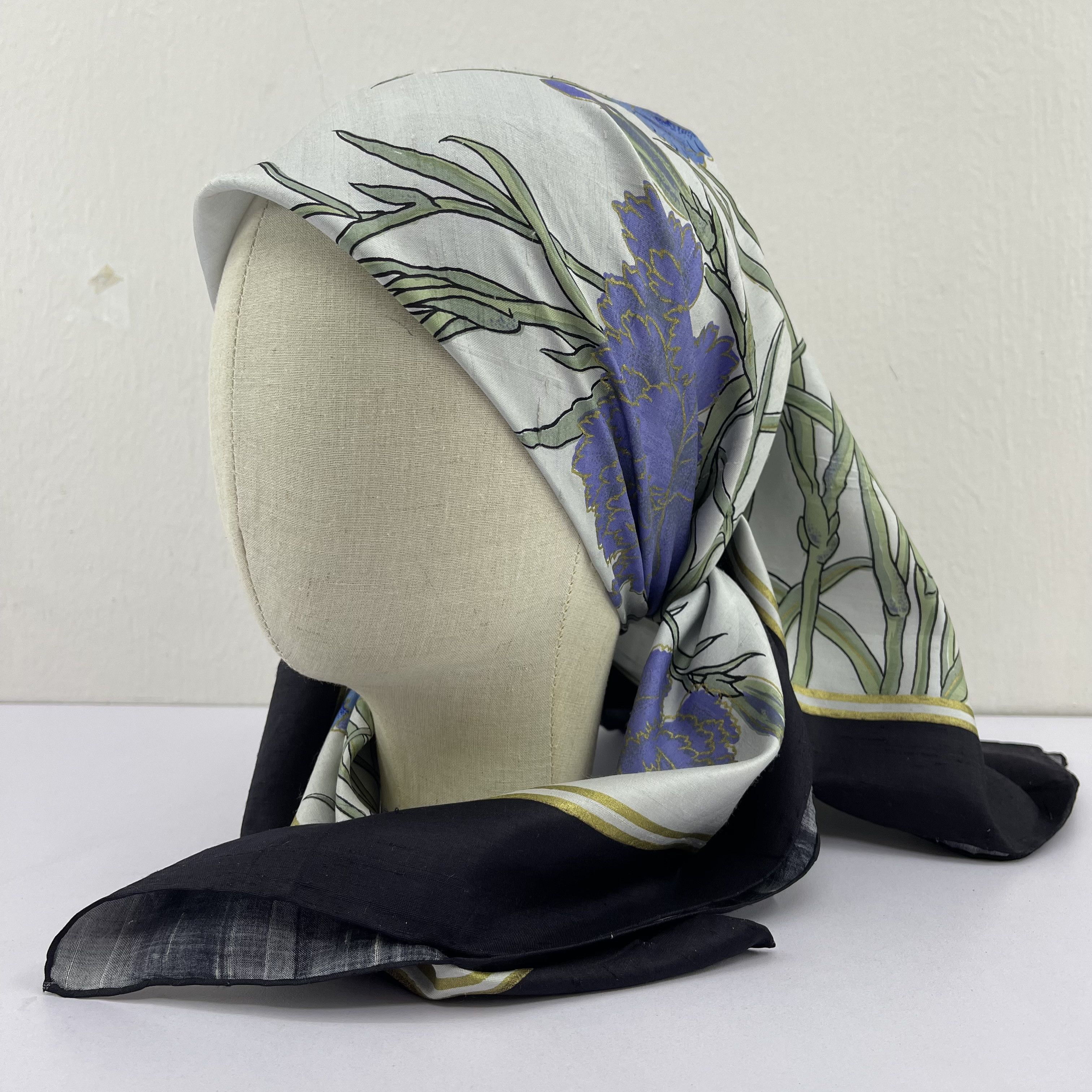 Other Vintage Thai Silk Scarf - S7025 Size ONE SIZE - 1 Thumbnail