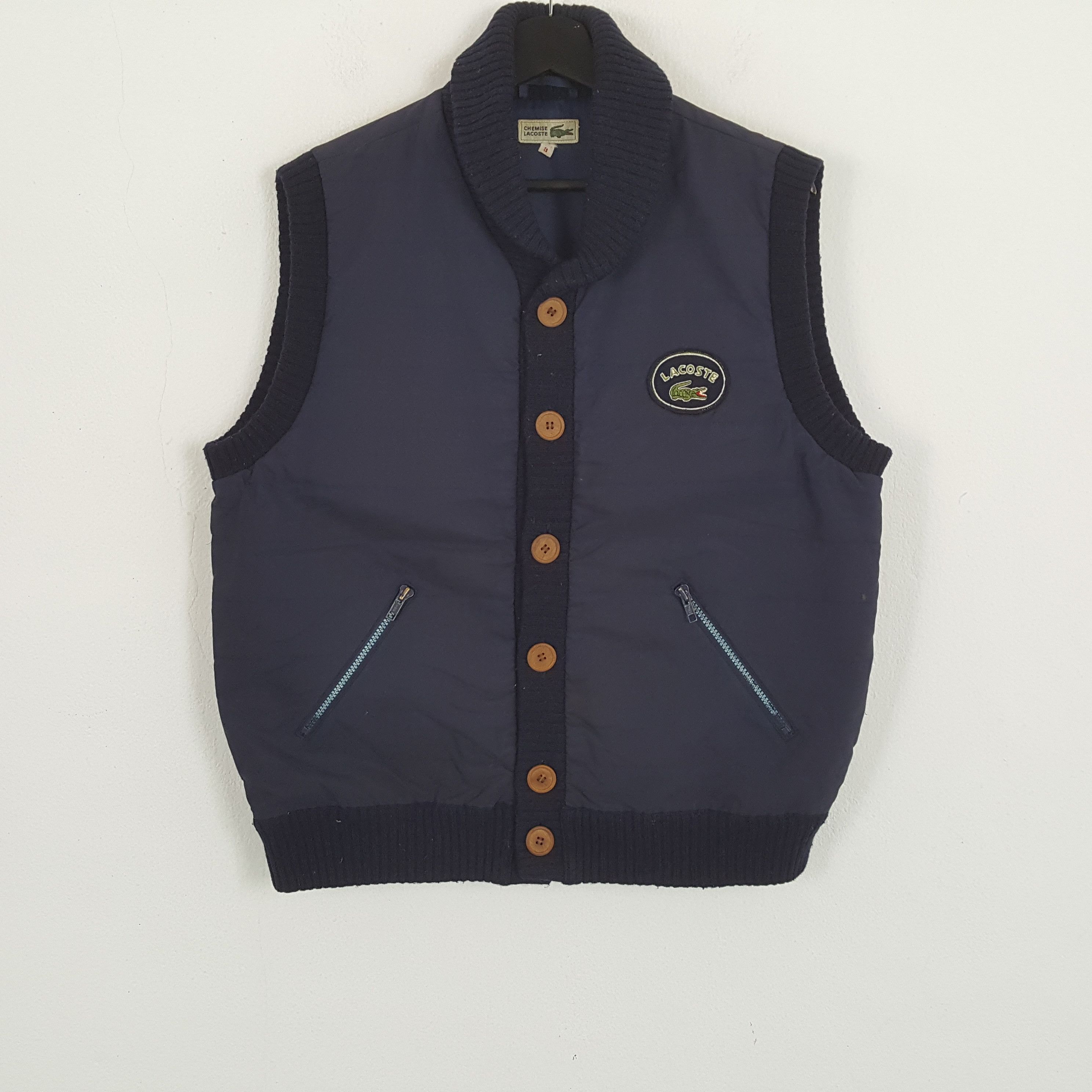 Lacoste × Vintage CHEMISE LACOSTE Fashion Style Vest Size US L / EU 52-54 / 3 - 1 Thumbnail