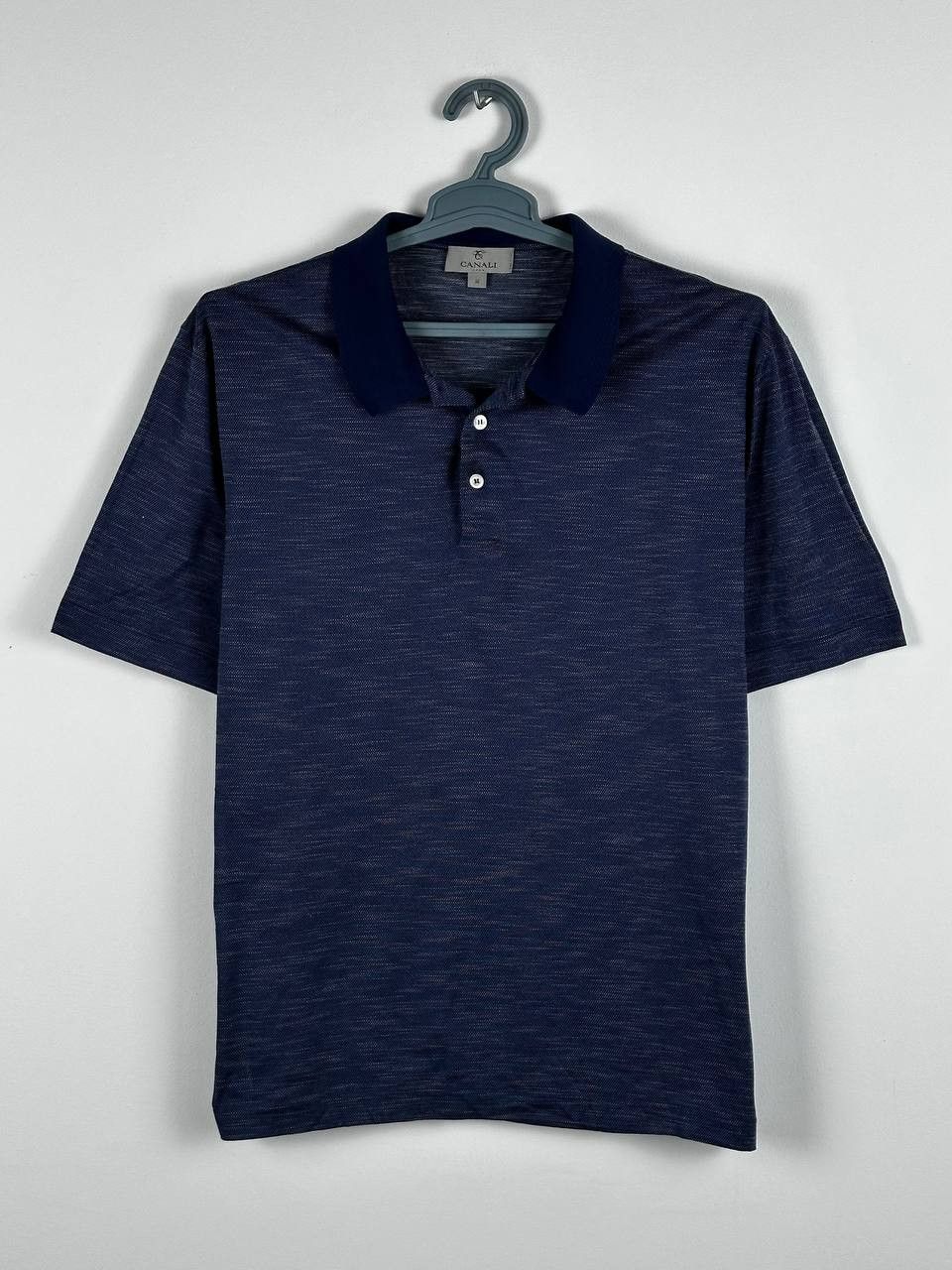 Canali Canali Polo Size 56 Made In Italy Luxury Size US XL / EU 56 / 4 - 2 Thumbnail