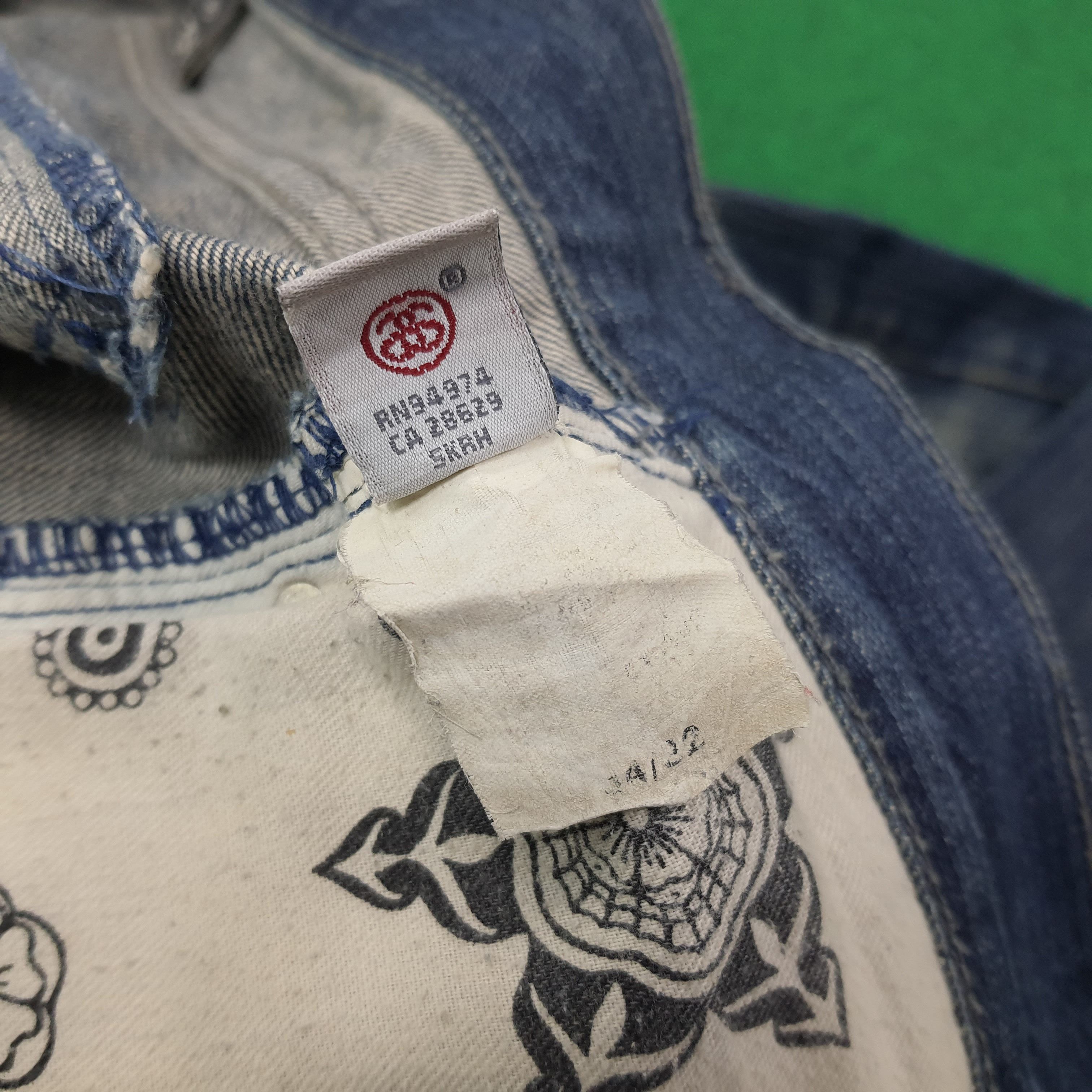 Stussy Vintage Stussy Authentic Workgear Custom Logo Jeans C265N5 Size US 34 / EU 50 - 11 Thumbnail