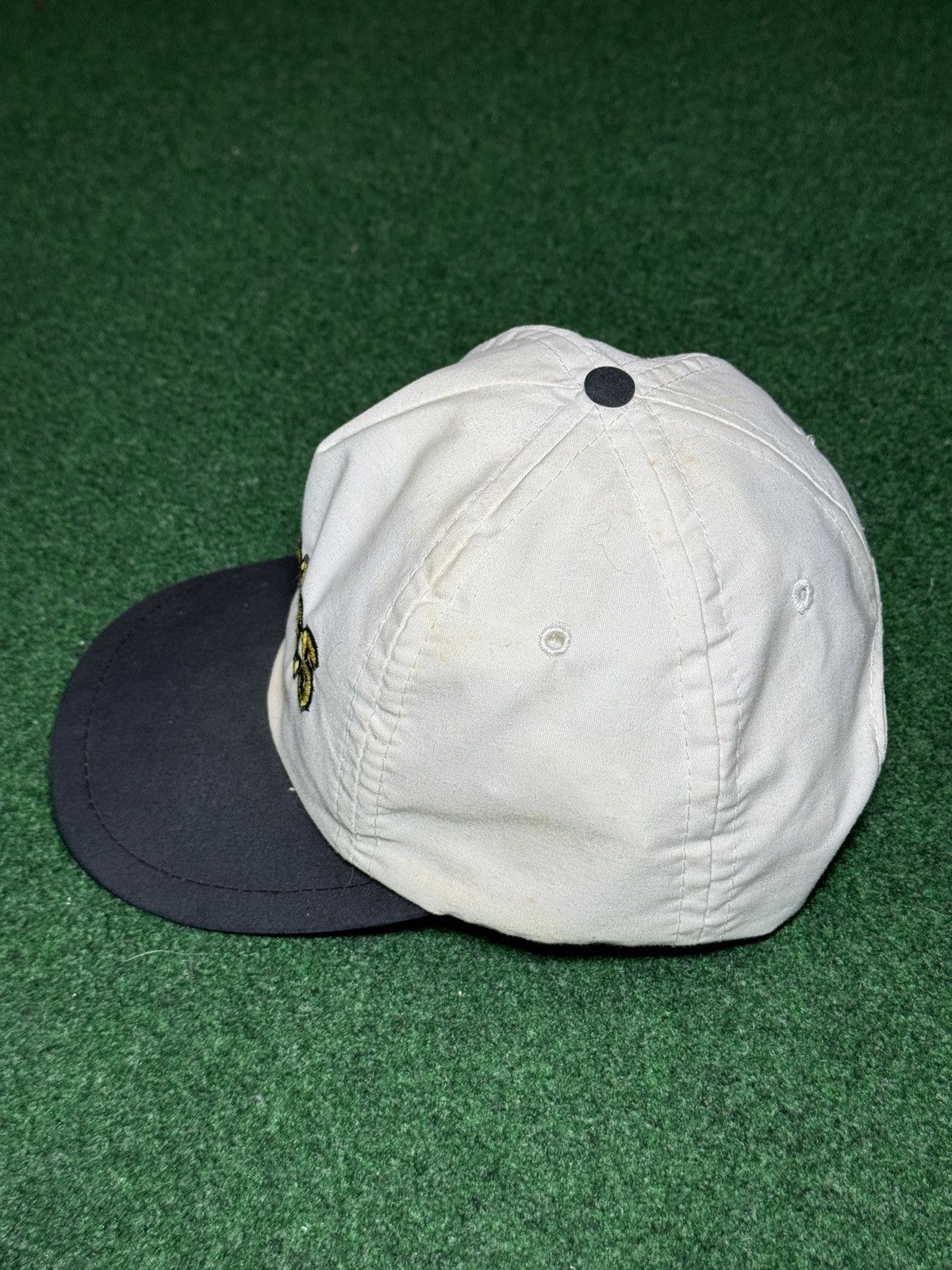 MLB Pittsburgh Pirates Snapback Vintage 90s Baseball Cap Hat Size ONE SIZE - 2 Thumbnail