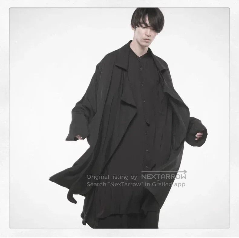 Yohji Yamamoto Yohji Yamamoto size os Mid-length trench coat Size US M / EU 48-50 / 2 - 7 Thumbnail