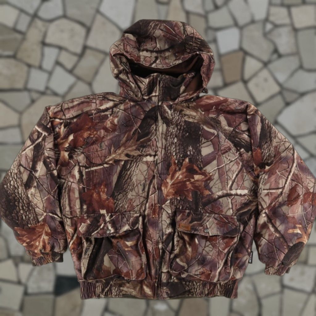 Vintage VTG Woolrich Realtree Hardwoods Hunting Camouflage Long Sleeve Jacket Men's L Size US L / EU 52-54 / 3 - 1 Thumbnail