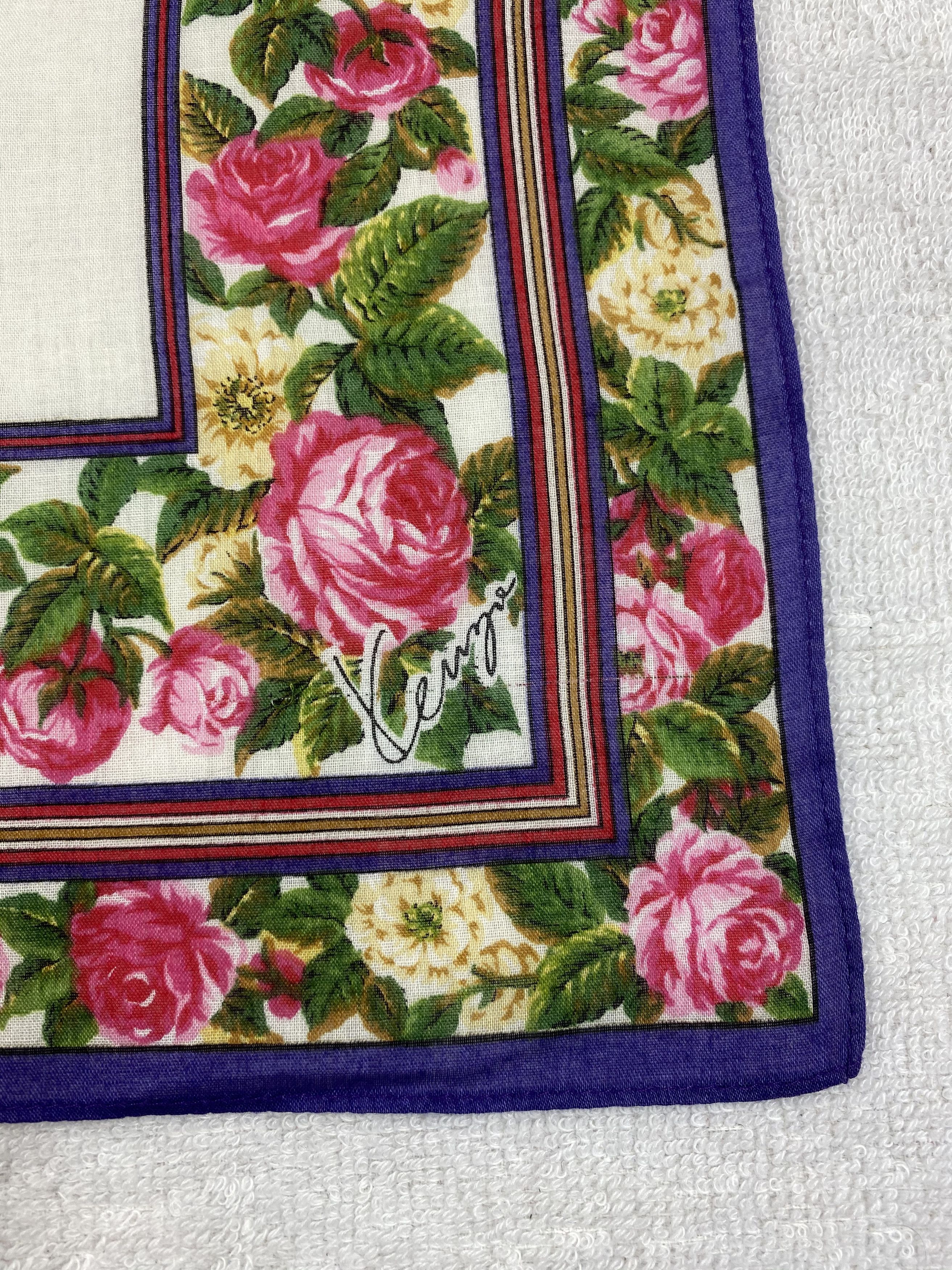 Kenzo × Vintage Kenzo Bandana / Handkerchief / Neckerchief Size ONE SIZE - 5 Thumbnail