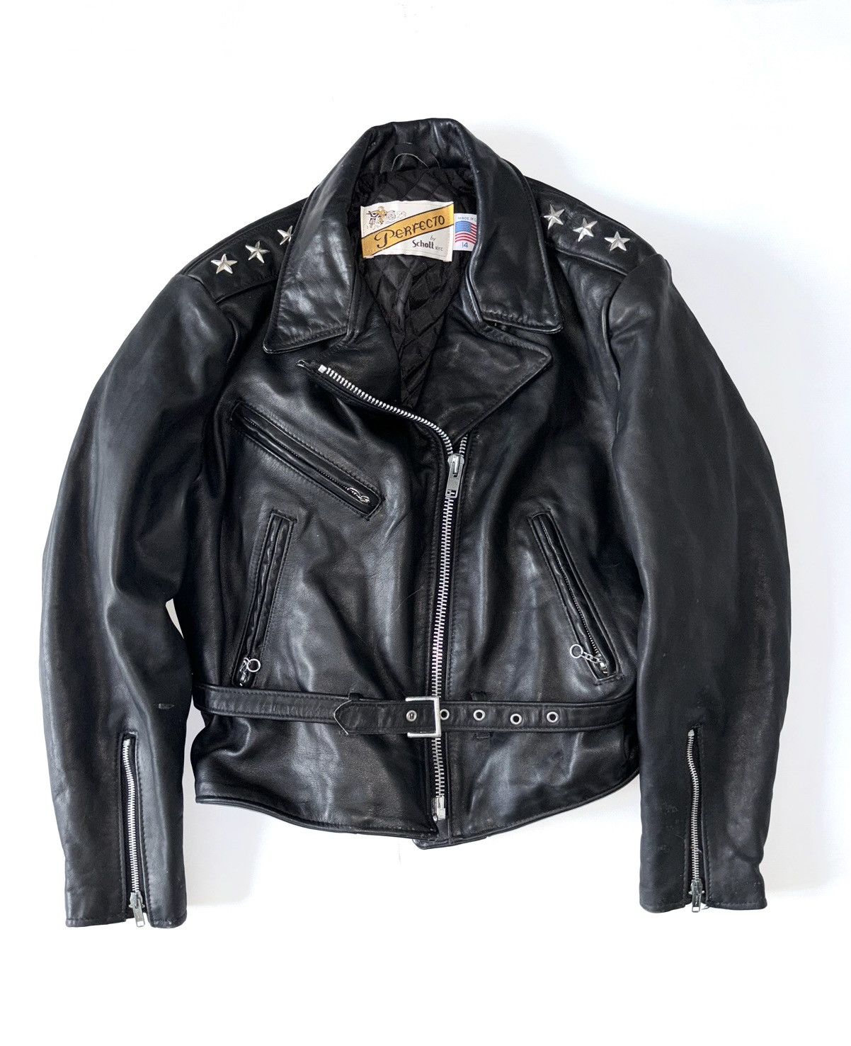 Schott Schott 137W Leather Jacket Like New Grailed