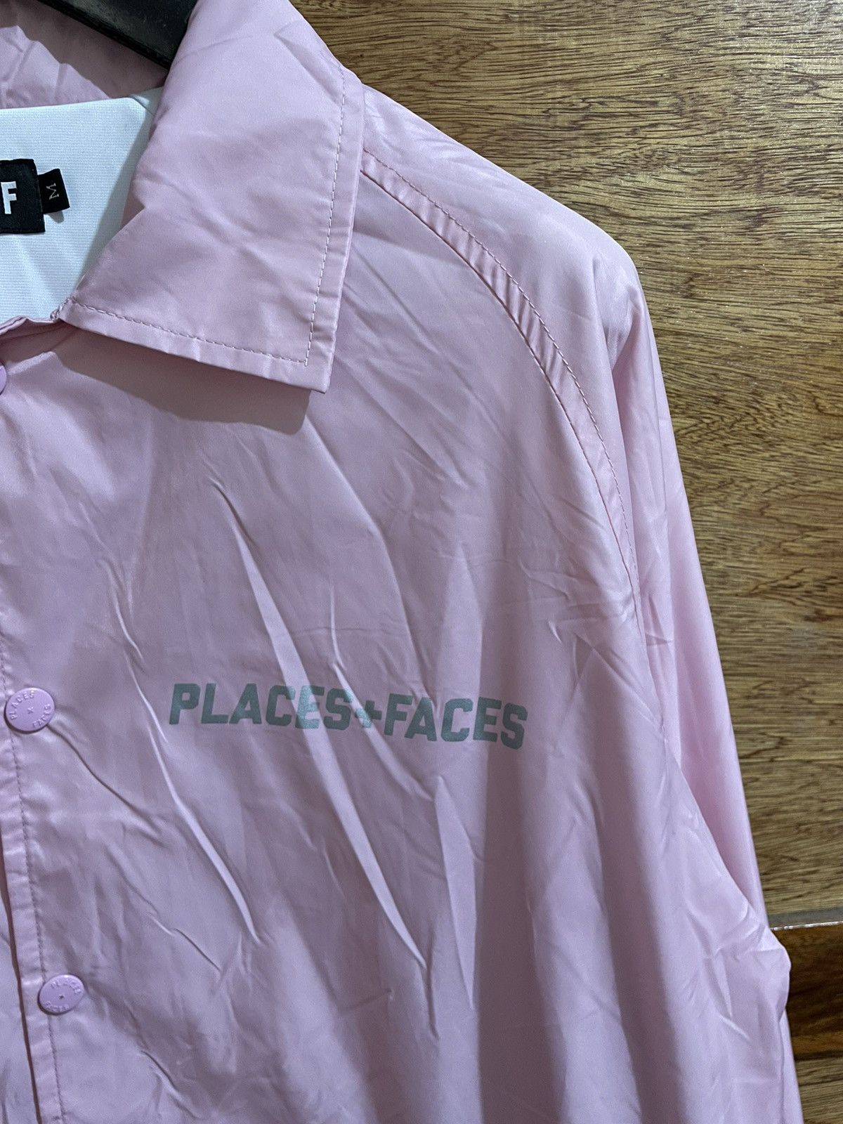 Places + Faces Places + Faces Nylon Coach Jacket Size US M / EU 48-50 / 2 - 3 Thumbnail