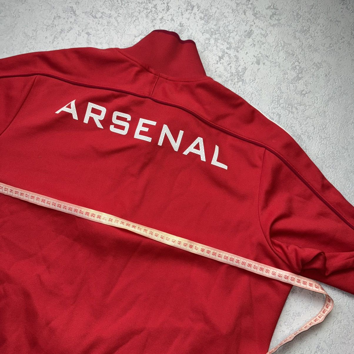 Nike Vintage 2011 Nike Arsenal Football Track Jacket Size US XL / EU 56 / 4 - 18 Thumbnail