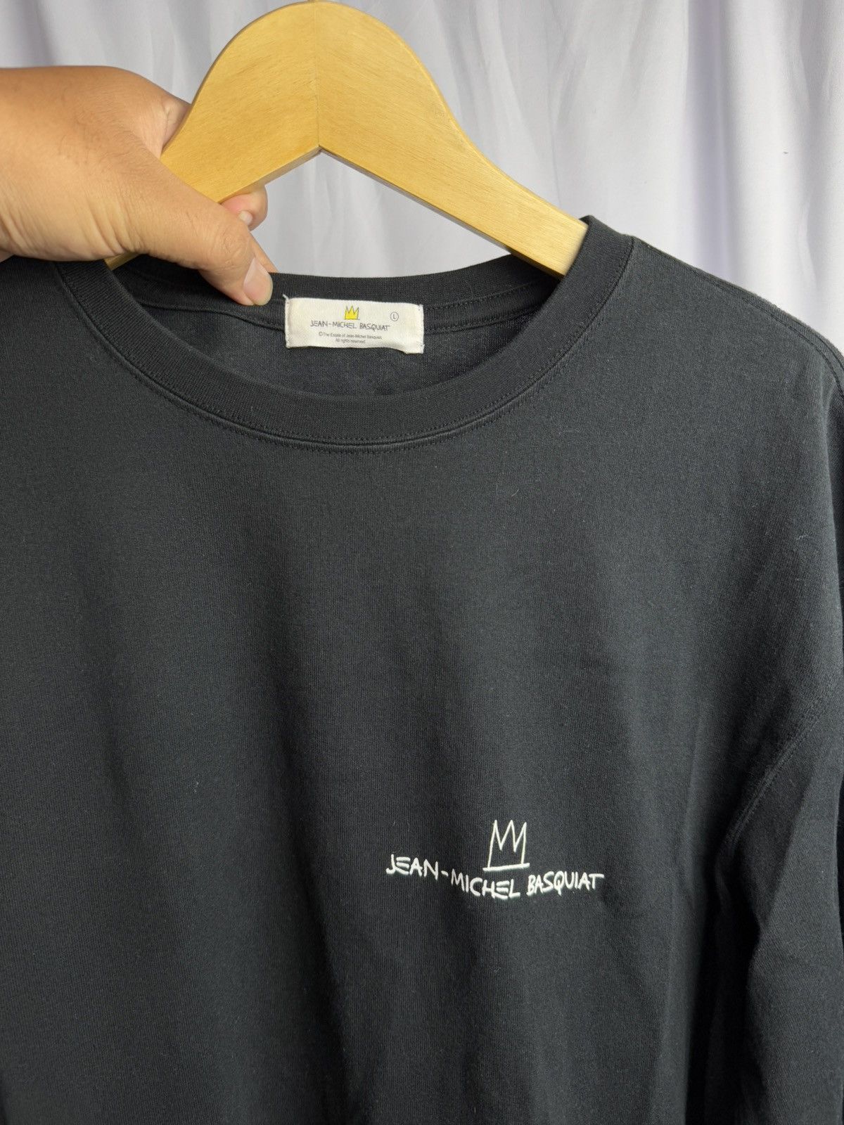 Hysteric Glamour × Japanese Brand × Jean-Michel Basquiat Jean Michel Basquiat Long Sleeve Size US L / EU 52-54 / 3 - 4 Thumbnail