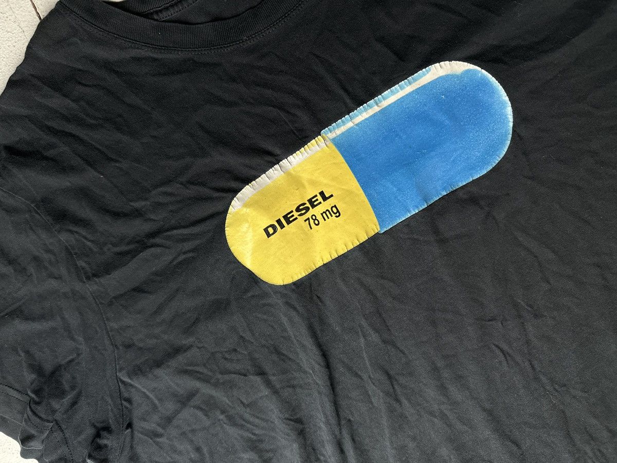 Diesel 🚨DIESEL AVANT GARDE ARCHIVE VINTAGE BIG LOGO T-SHIRT Y2K TEE Size US XXL / EU 58 / 5 - 3 Thumbnail